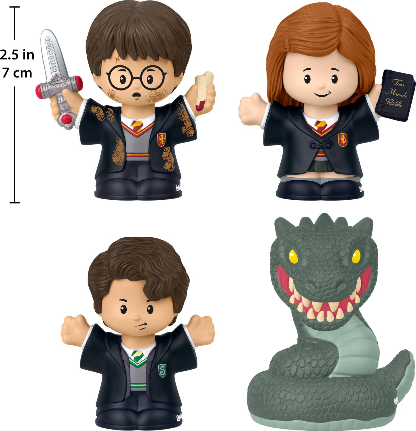 Little People COLLECTOR: Chamber of Secrets 4-Figure Set