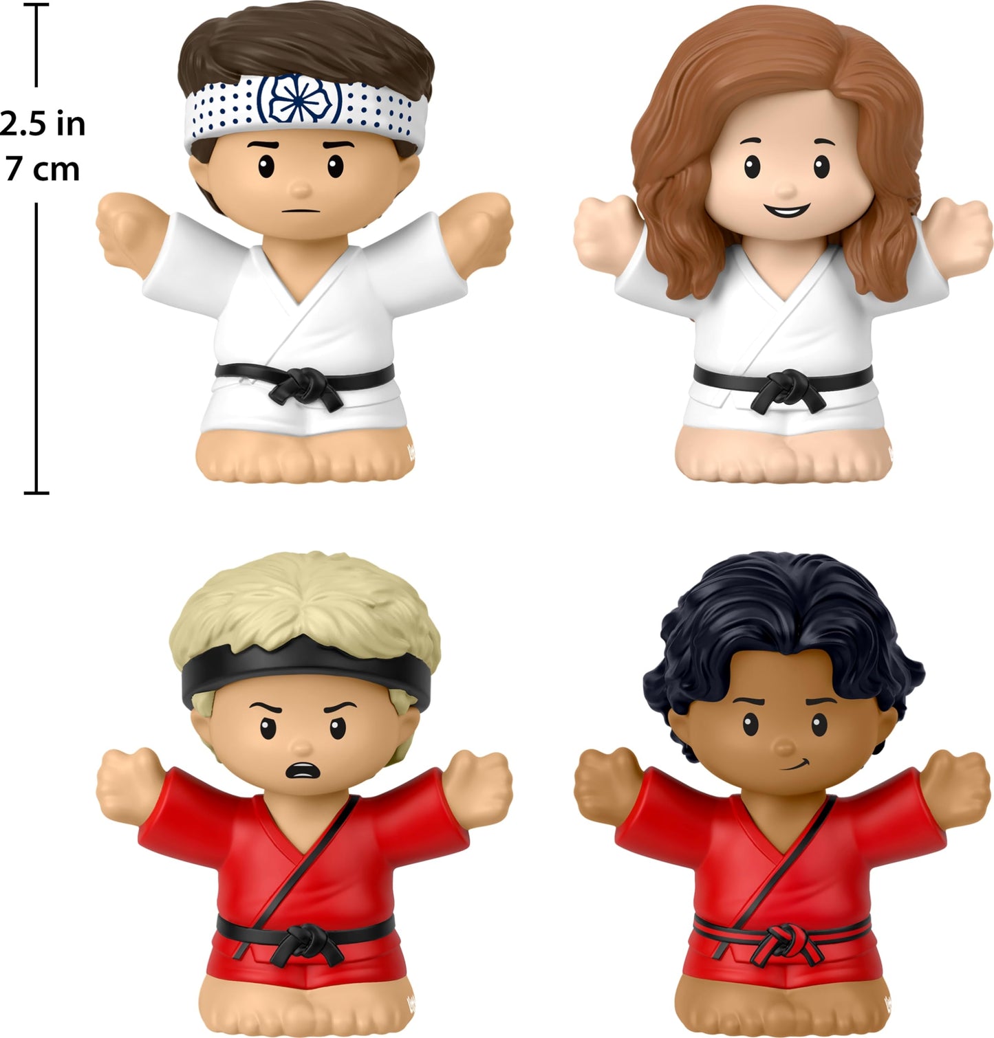 Little People Collector Cobra Kai Special Edition Figure Set – 4 Figures in Display Gift Box