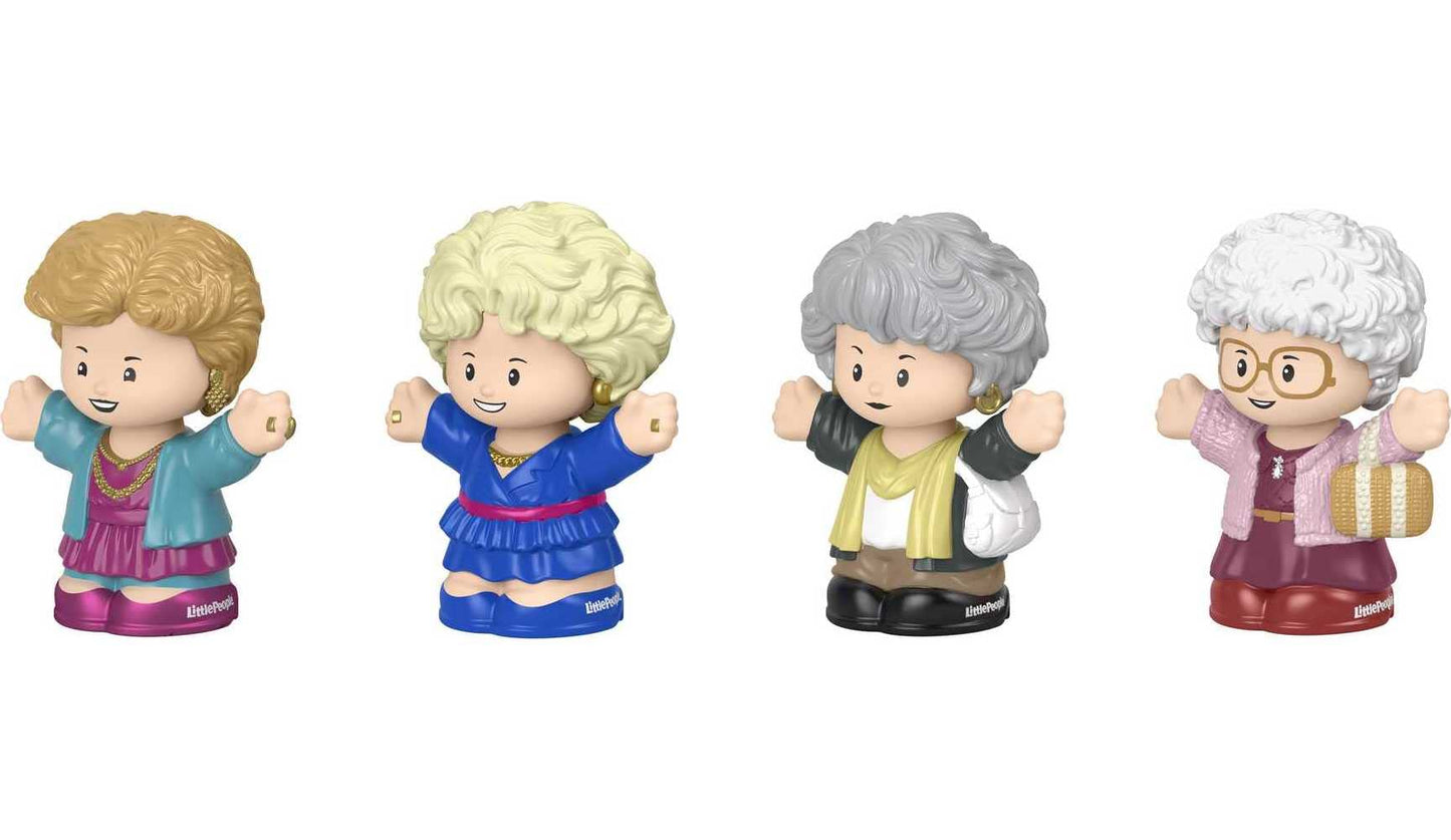 Little People Collector Golden Girls Special Edition Set – 4 Figures in Display Package