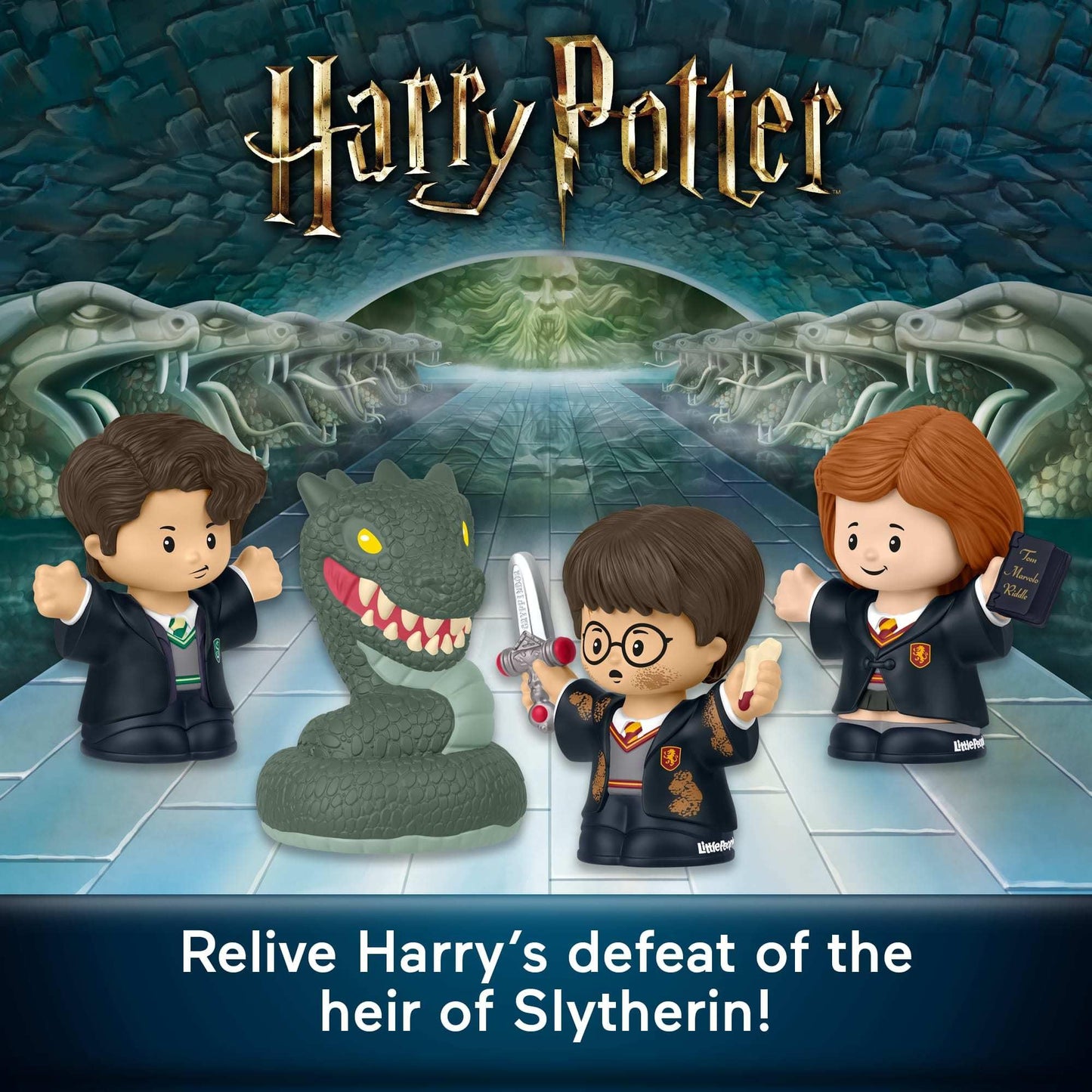 Little People COLLECTOR: Chamber of Secrets 4-Figure Set