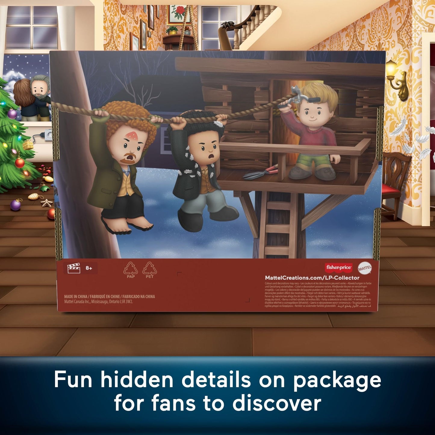 Little People COLLECTOR Home Alone Special Edition Set – 3 Figures Display Package
