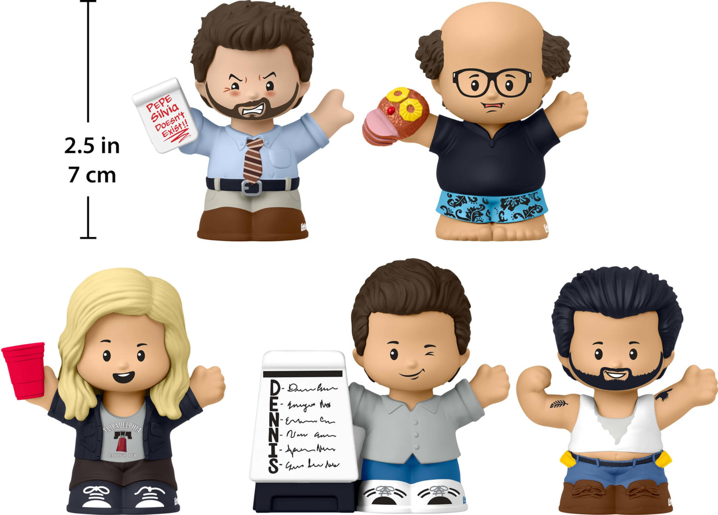 Little People COLLECTOR It’s Always Sunny in Philadelphia Special Edition Figure Set – Amazon Exclusive Display Box