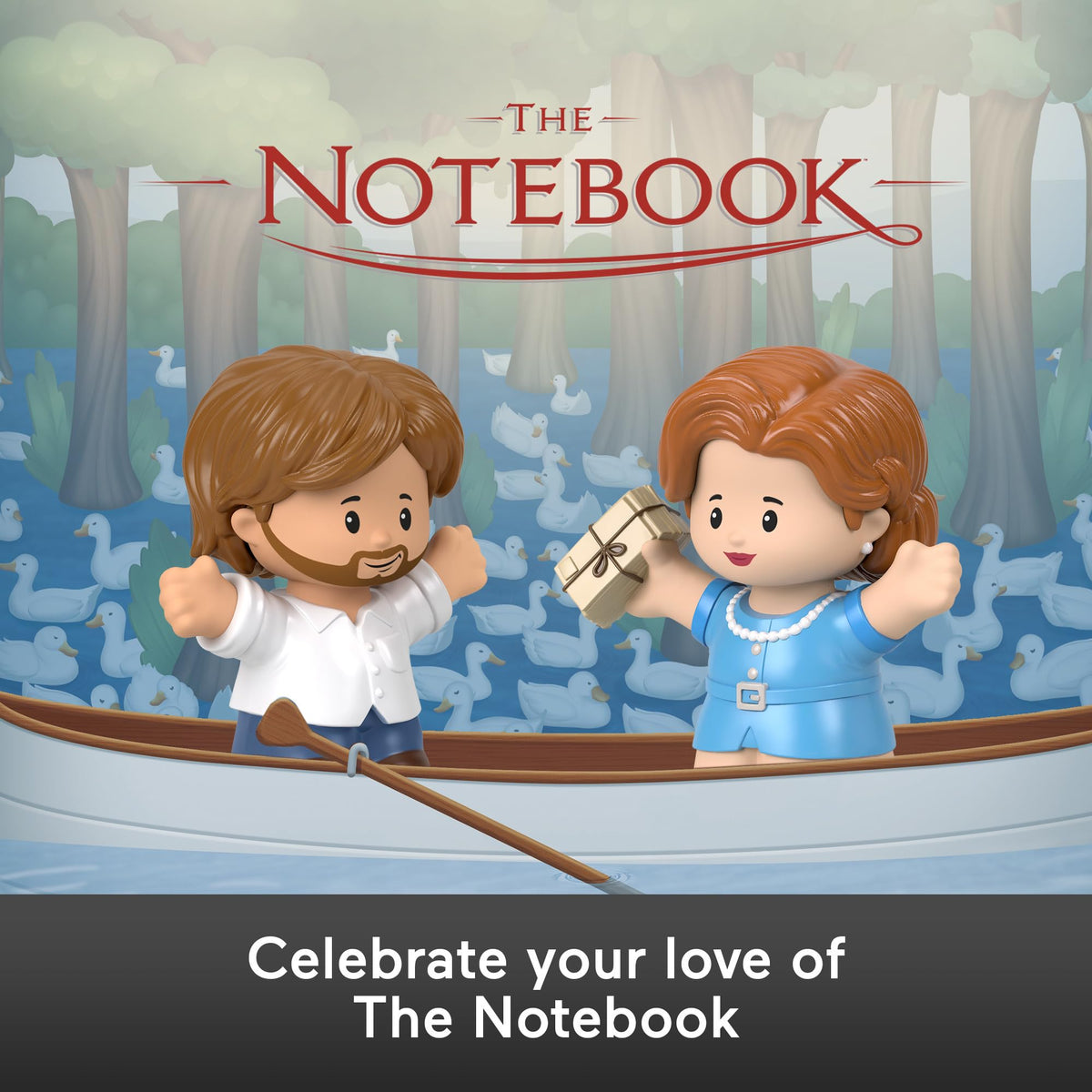 Little People COLLECTOR The Notebook Special Edition Set — Allie & Noah Figures