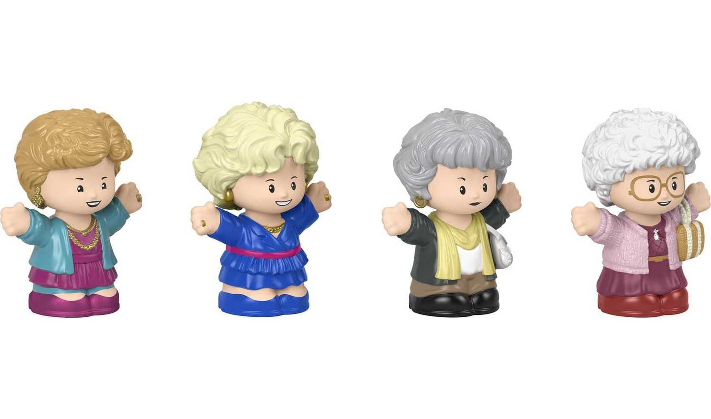Little People Collector Golden Girls Special Edition Set – 4 Figures in Display Package