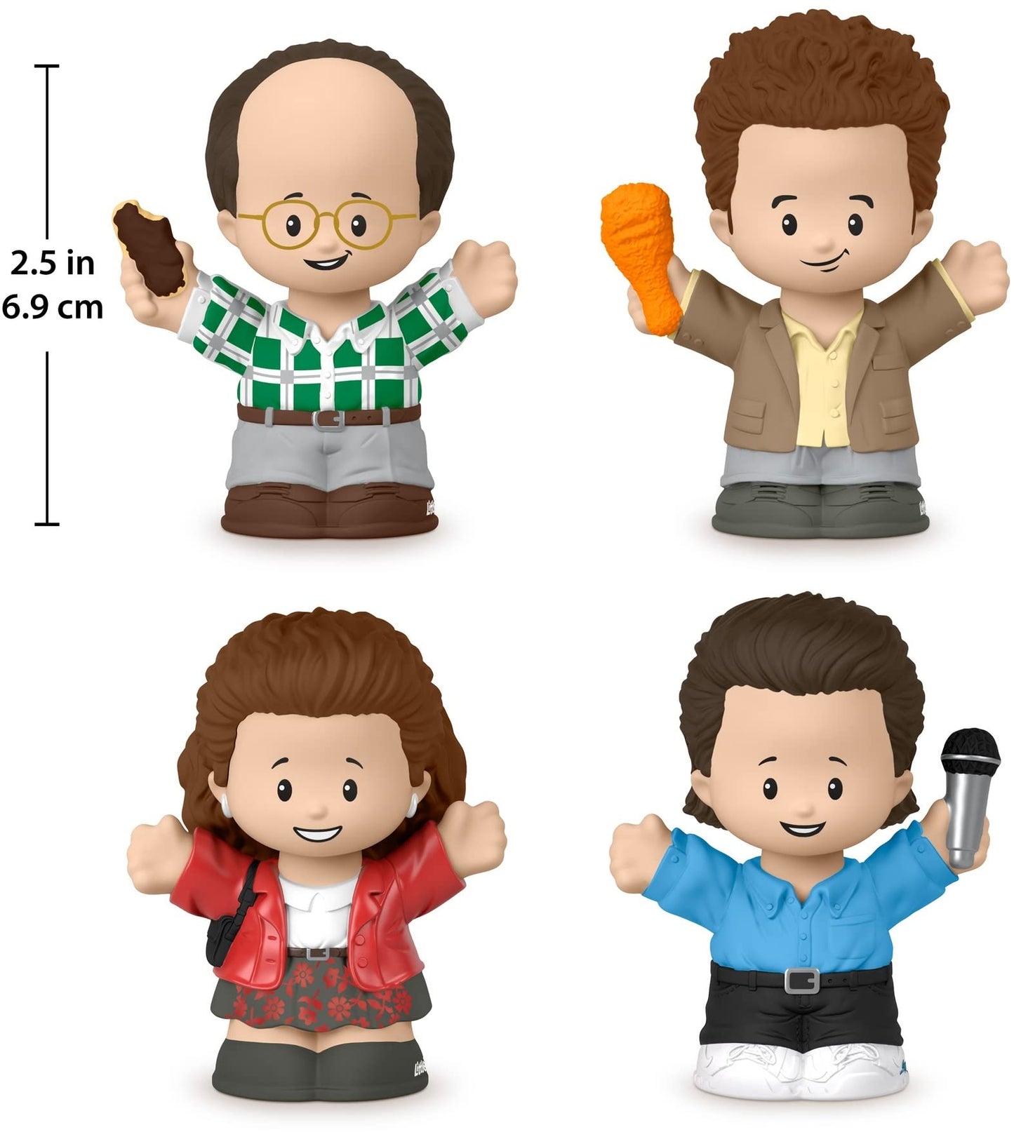 Little People COLLECTOR Seinfeld TV Series Special Edition Gift Set – 4 Figures