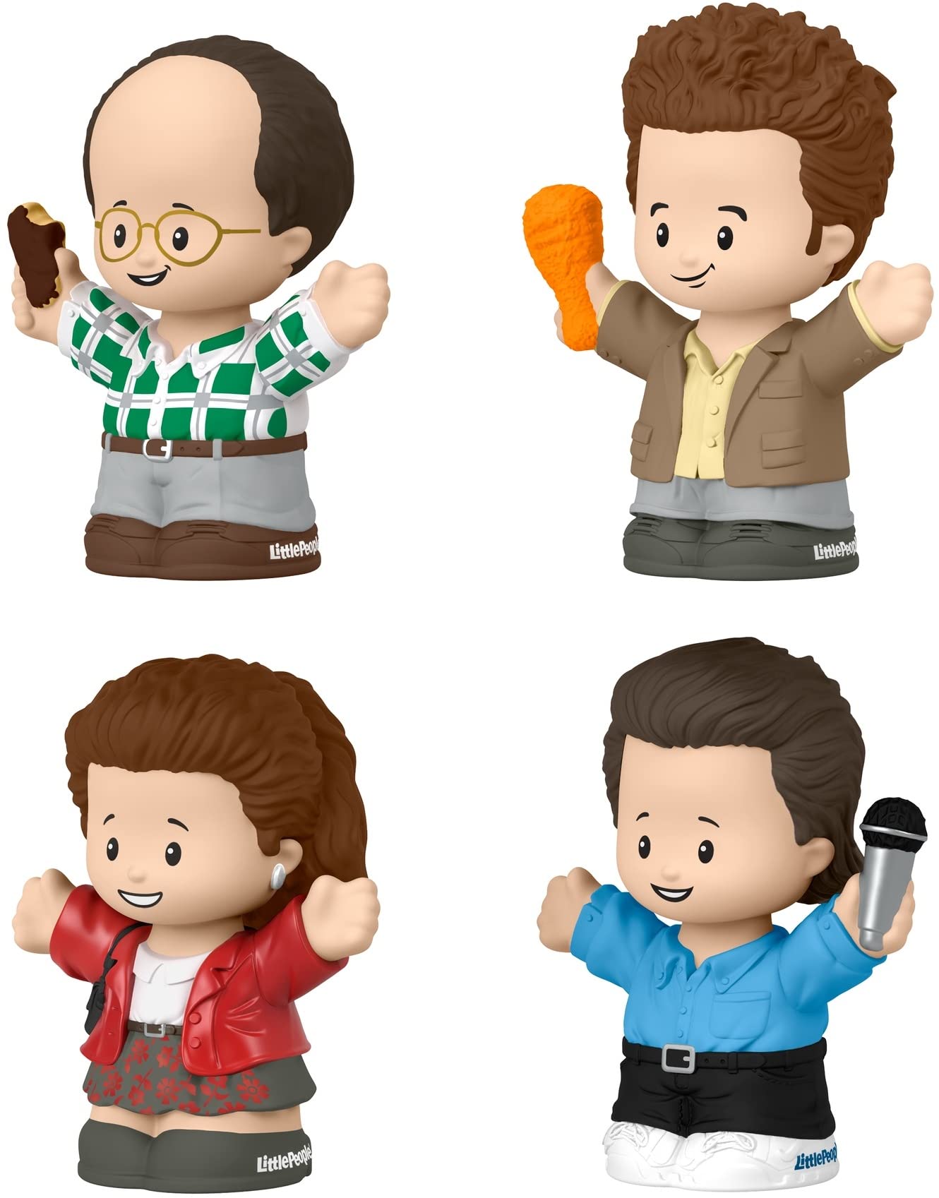 Little People COLLECTOR Seinfeld TV Series Special Edition Gift Set – 4 Figures