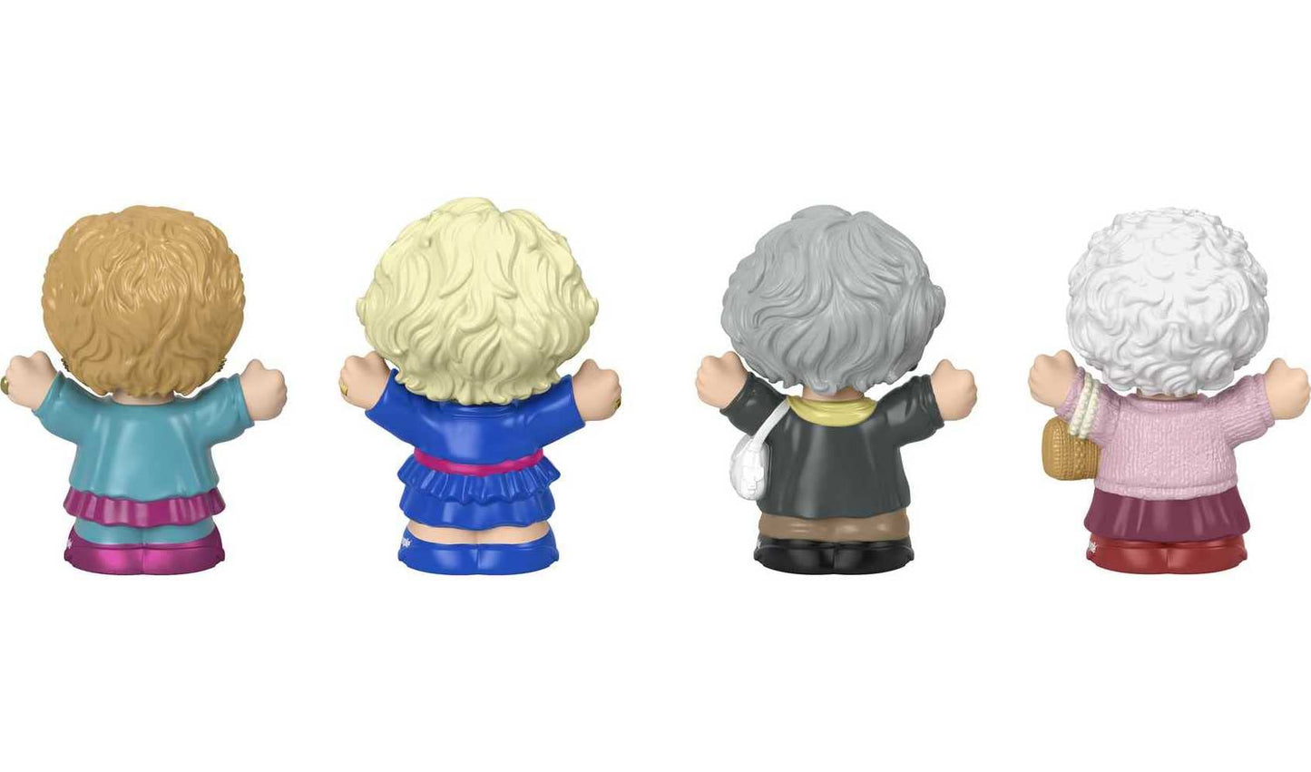 Little People Collector Golden Girls Special Edition Set – 4 Figures in Display Package