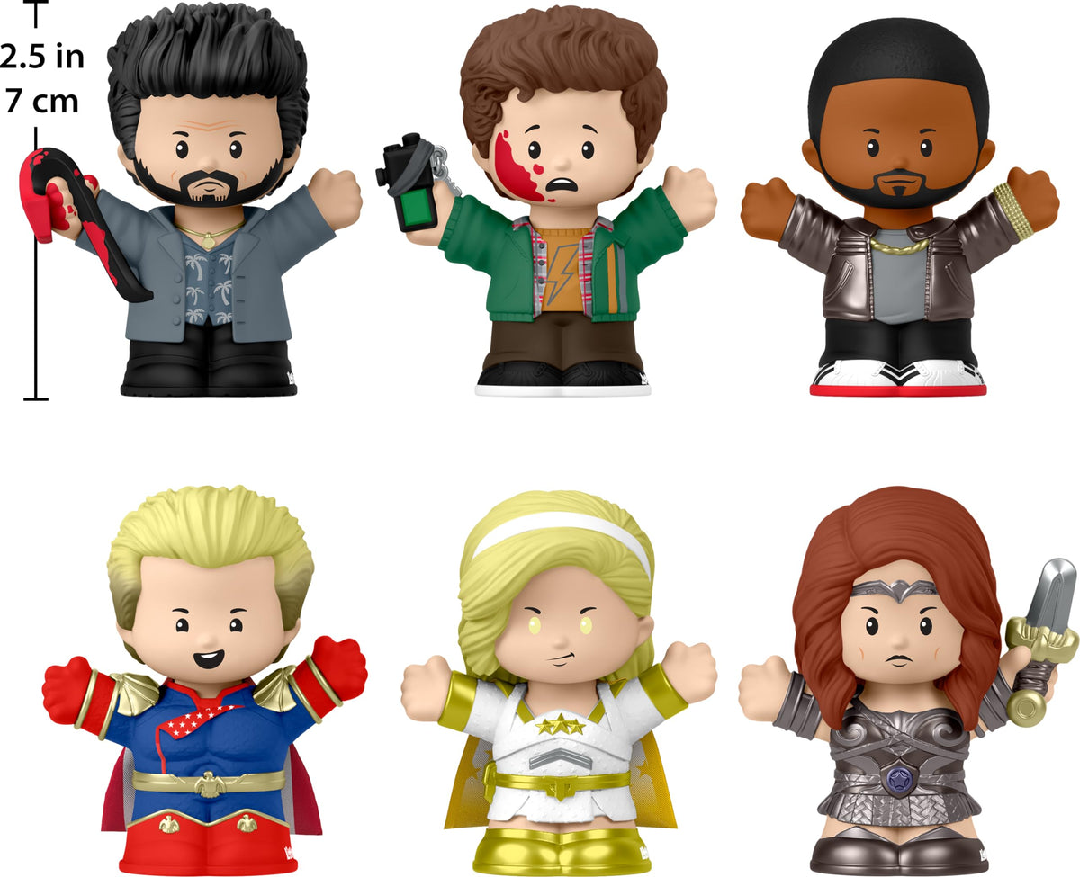 Little People Collector The Boys Special Edition Set – 6 Character Figures in Display Box