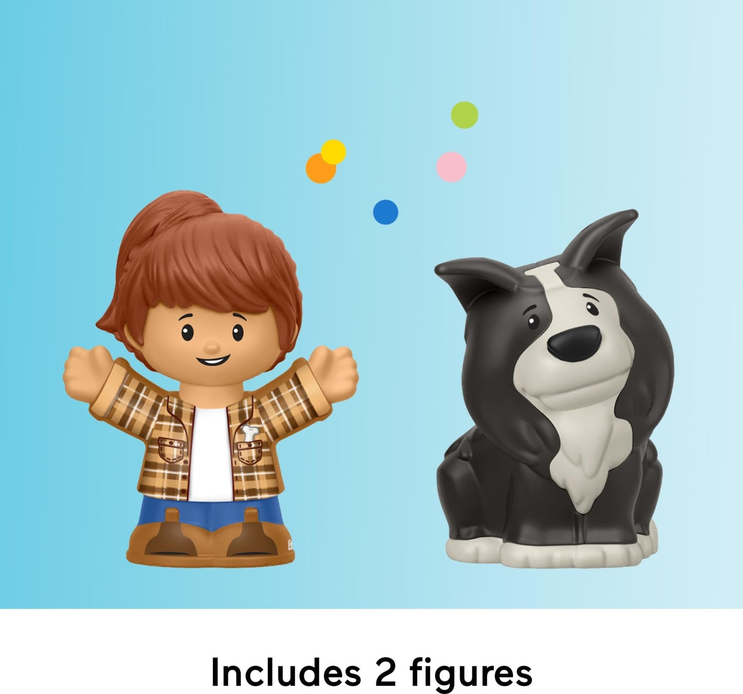 Little People Push & Play Tractor – Fisher-Price Toddler Push-Along Musical Farm Vehicle