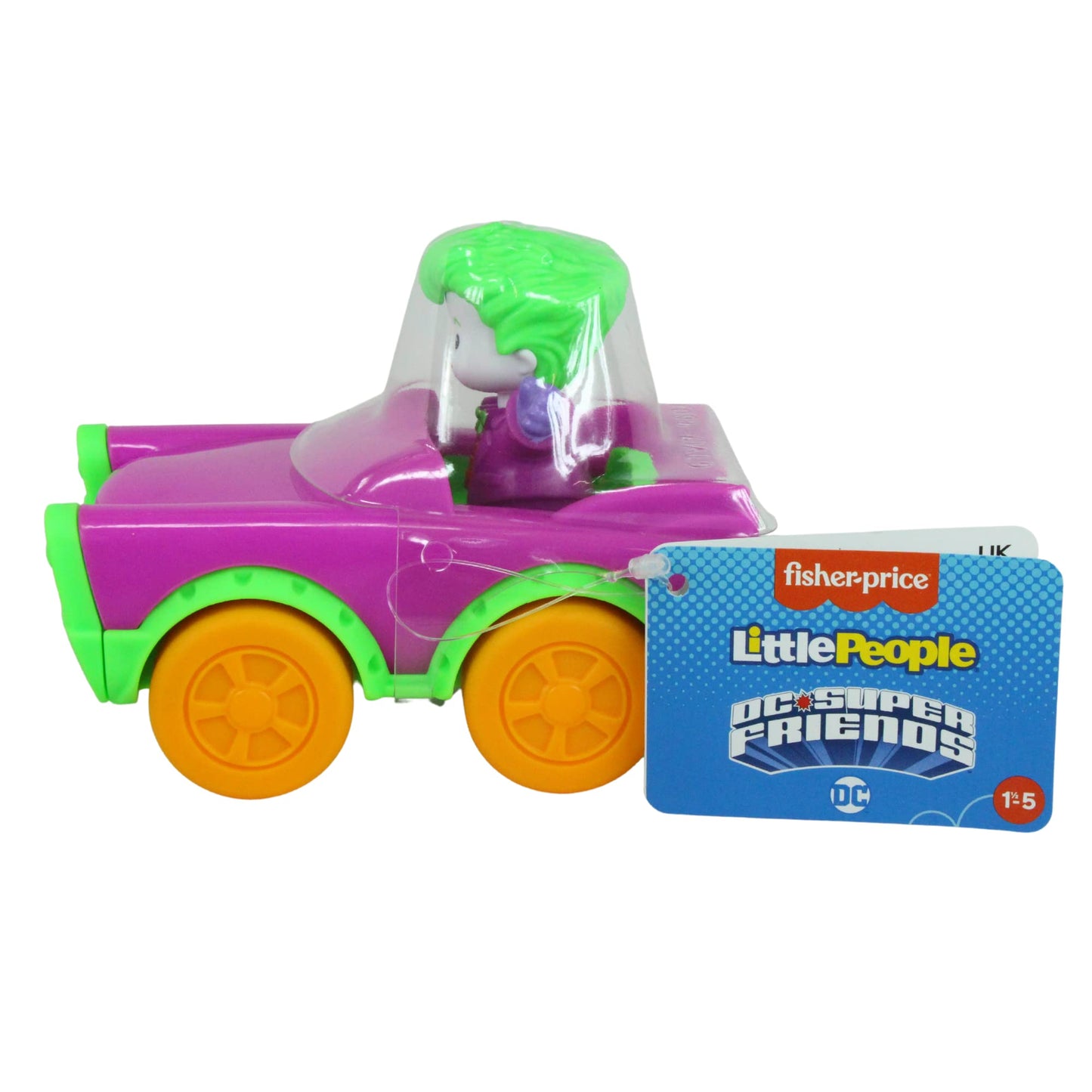 Little People DC Super Friends Joker Wheelies — Fisher-Price Imaginext DC Toys