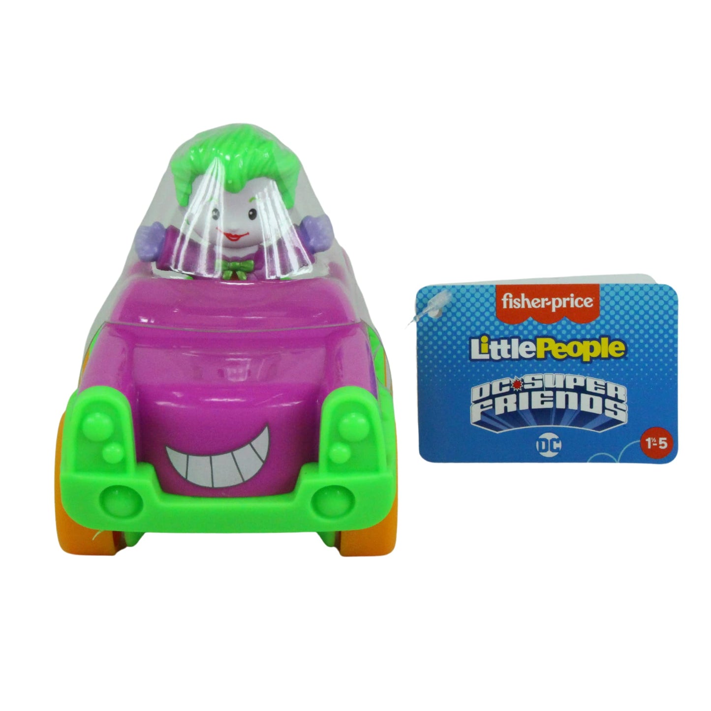 Little People DC Super Friends Joker Wheelies — Fisher-Price Imaginext DC Toys