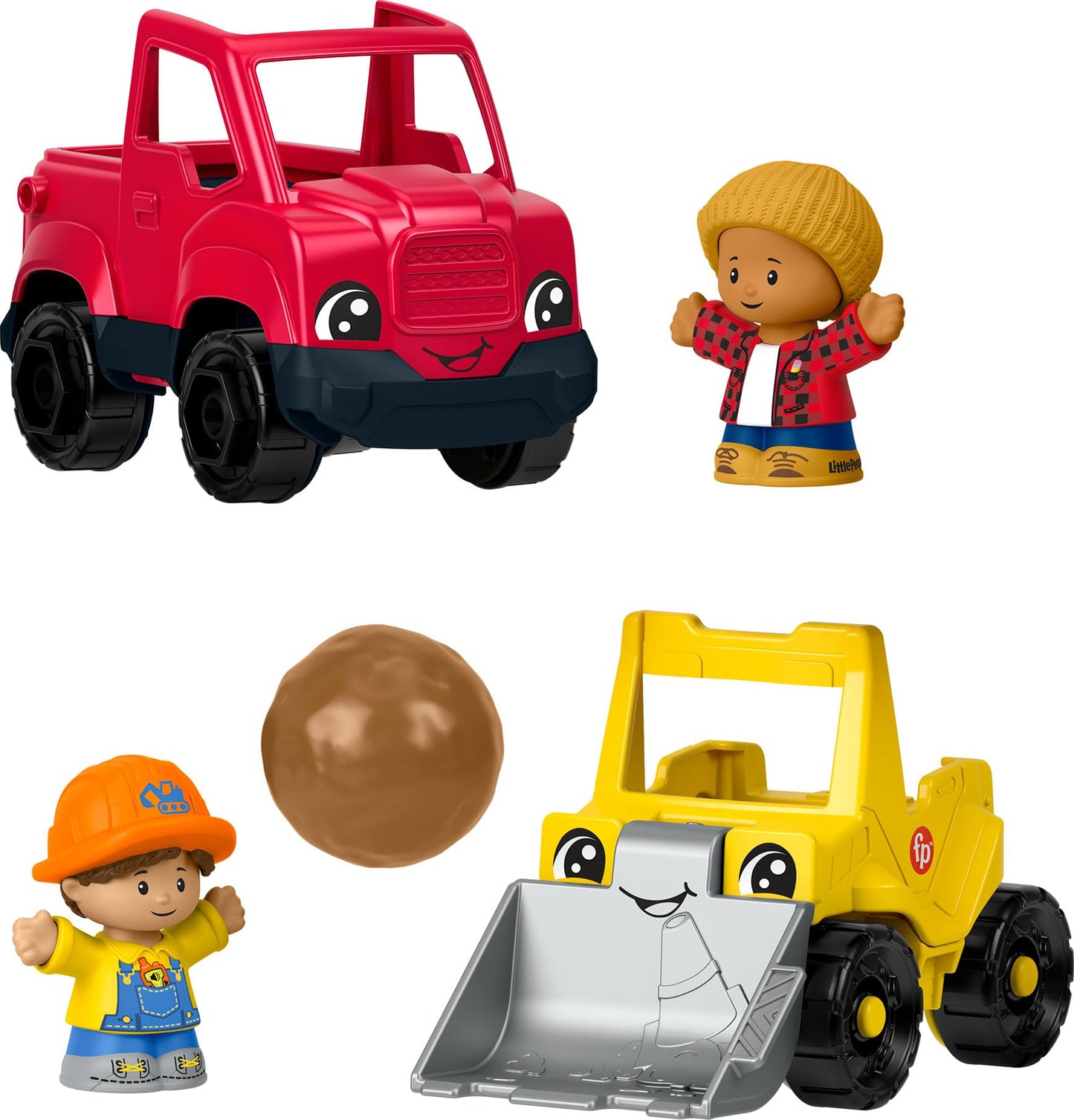 Fisher-Price Little People Work Around Town 5-Piece Vehicle & Figure Set | Pretend Play for Toddlers 1+