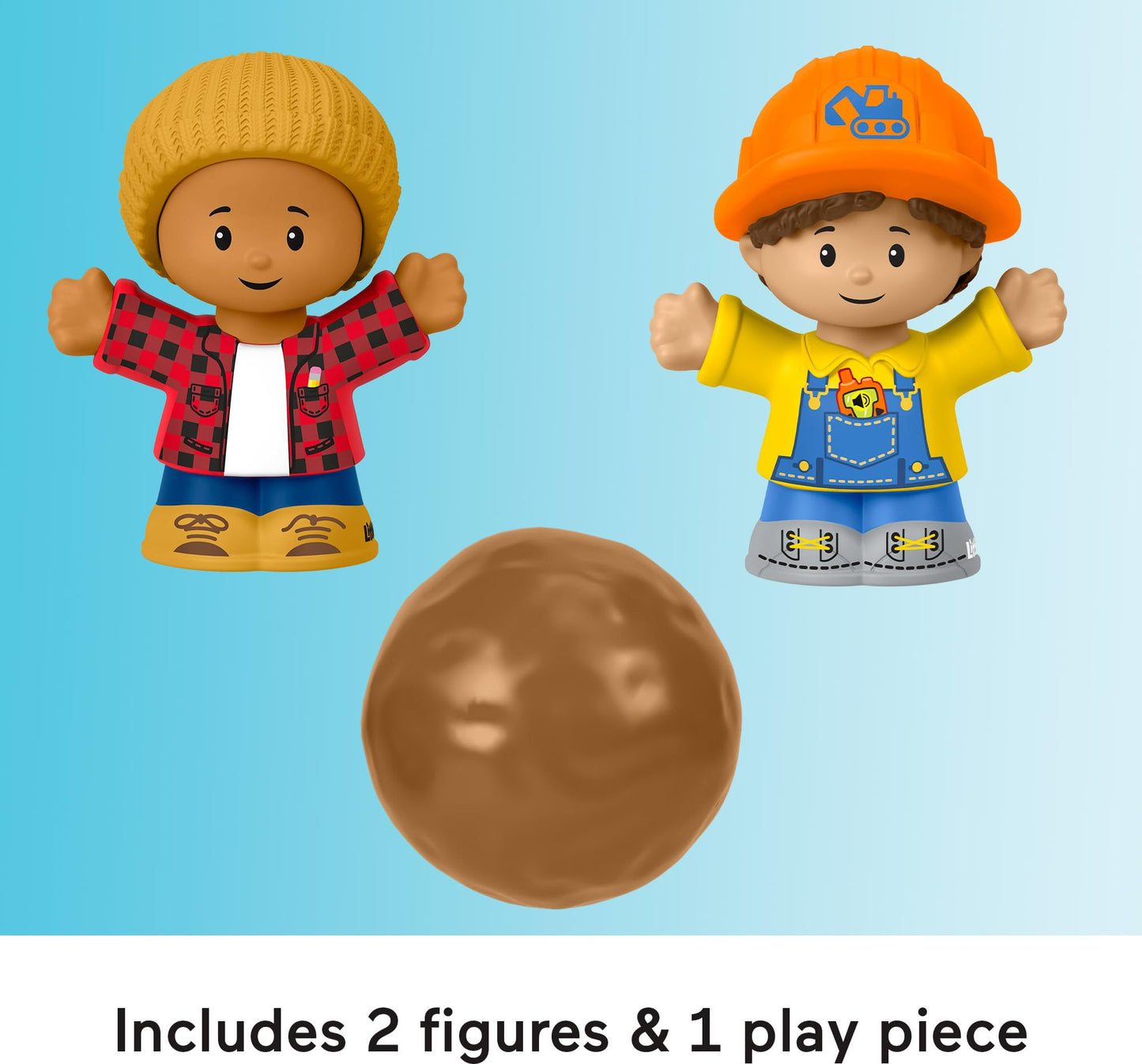 Fisher-Price Little People Work Around Town 5-Piece Vehicle & Figure Set | Pretend Play for Toddlers 1+