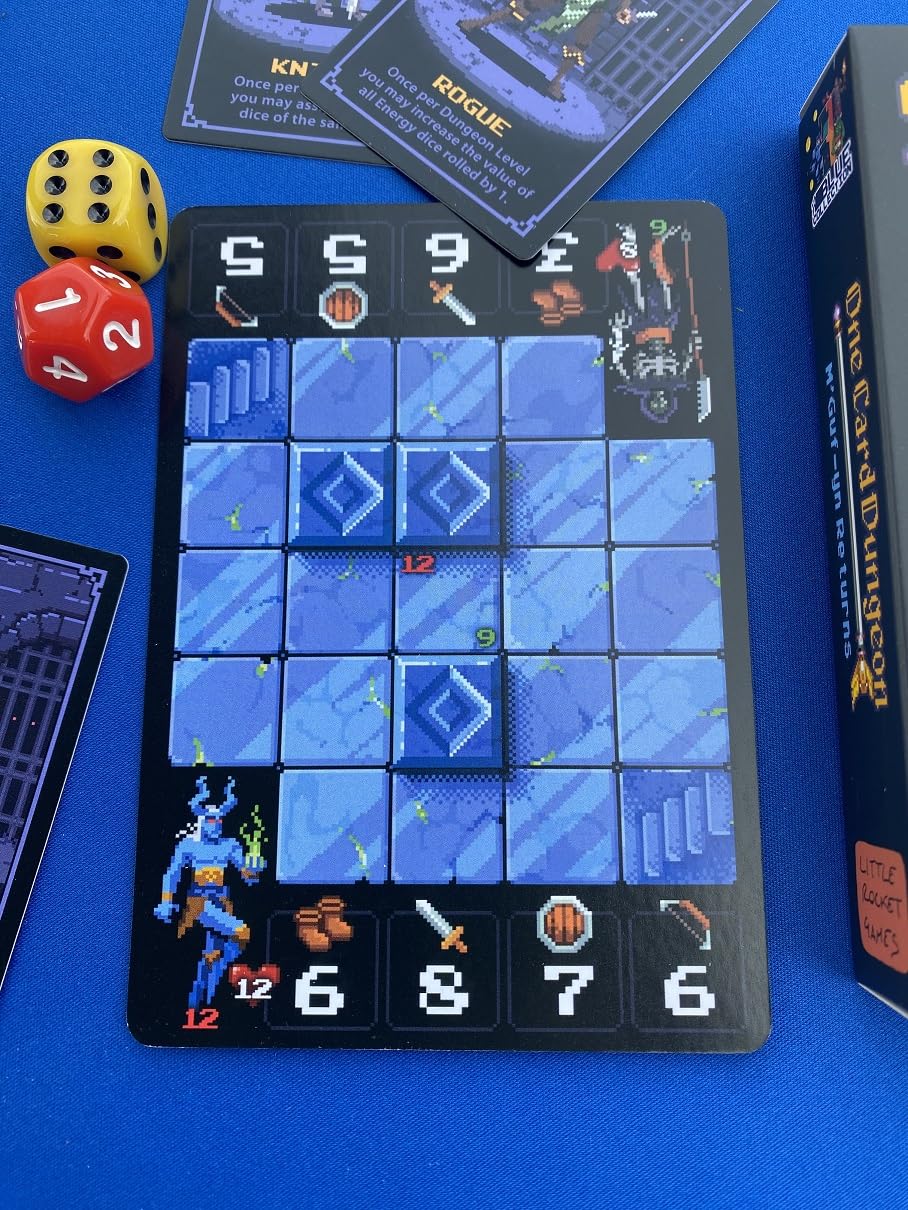 Little Rocket Games – One Card Dungeon Expansion: M'Guf-yn Returns (English & Italian)