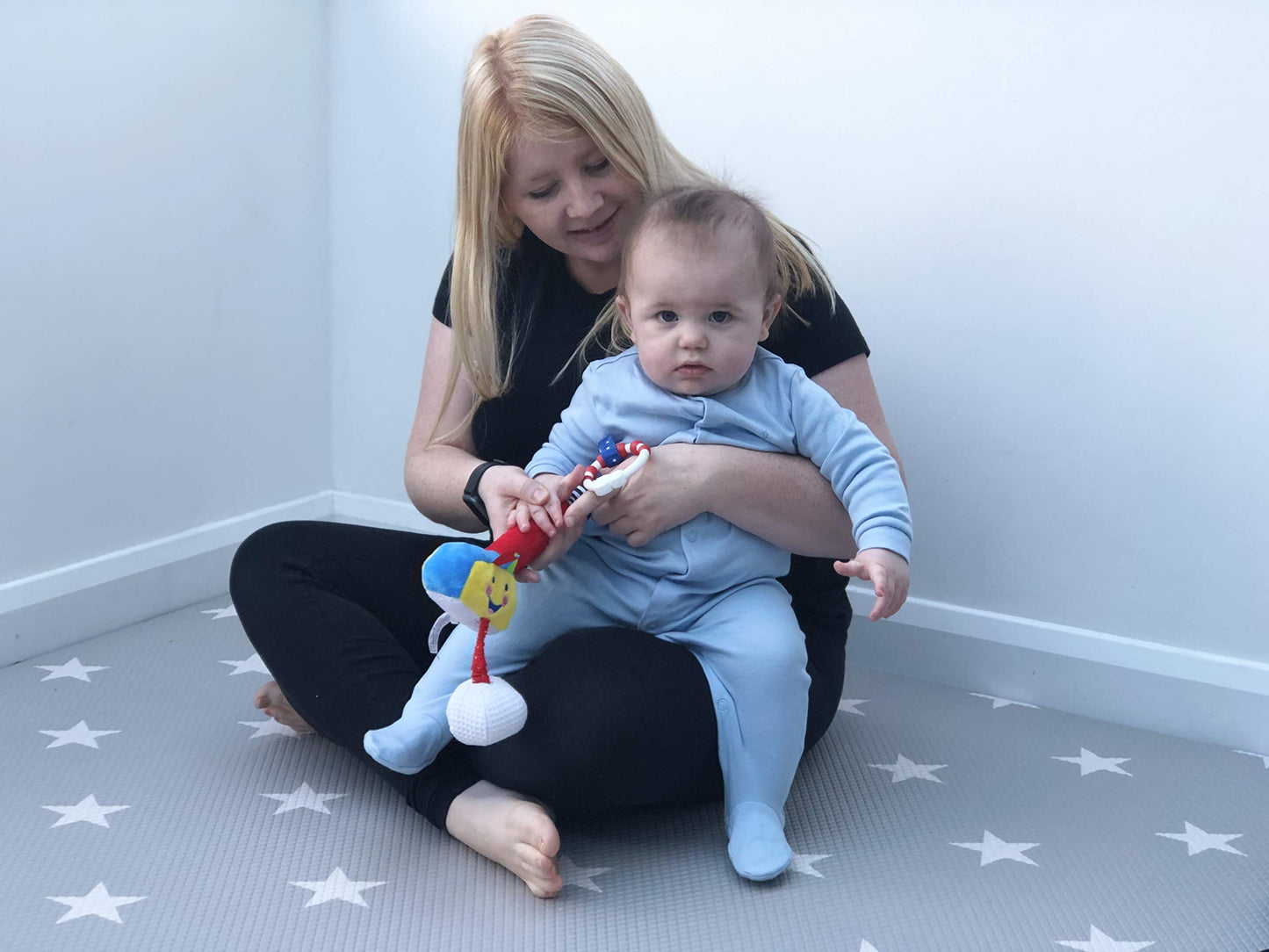 Little Sport Star Newborn Golf Club — Squeakers, Rattles & Crunchy Sounds | Sensory Baby Toy