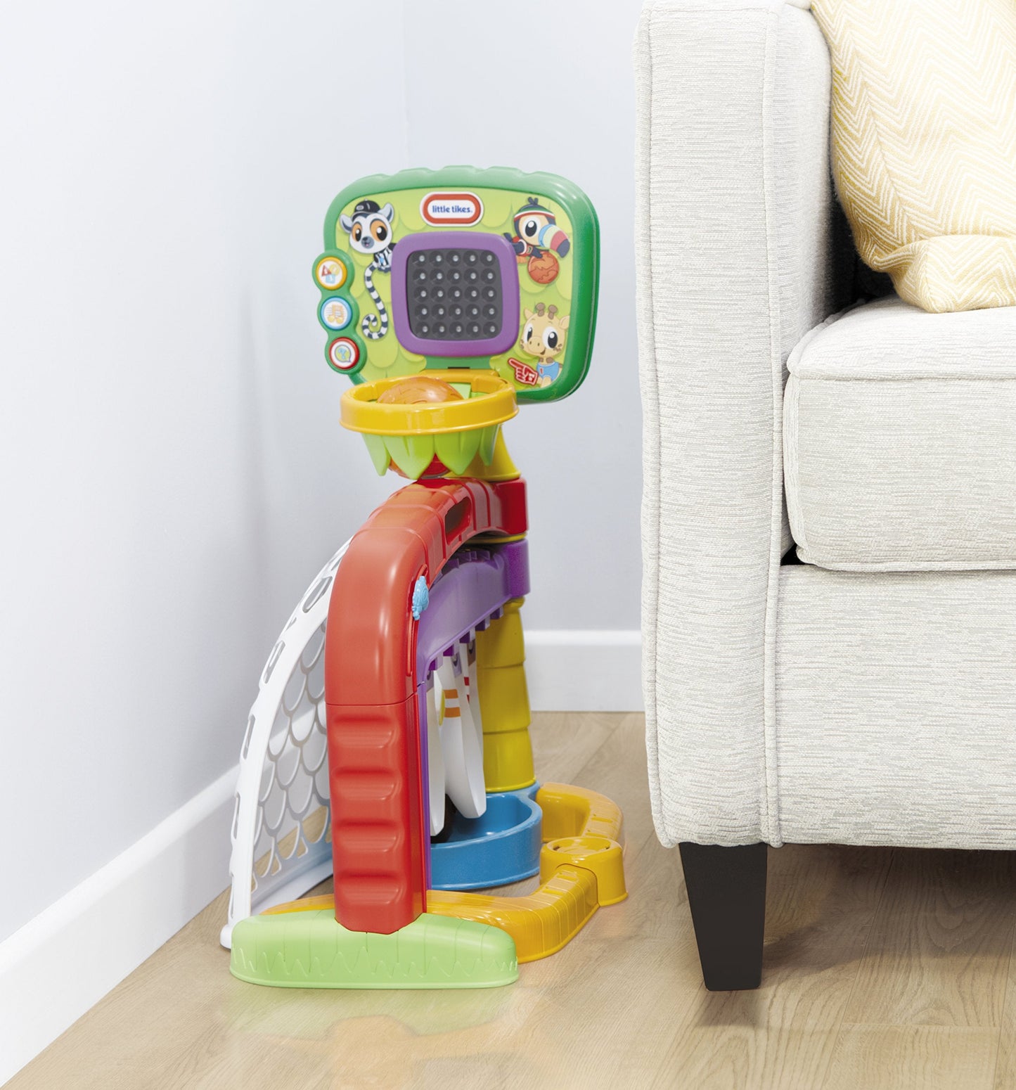 Little Tikes 3-in-1 Sports Zone – Sturdy Toddler Playset for 12-36 Months