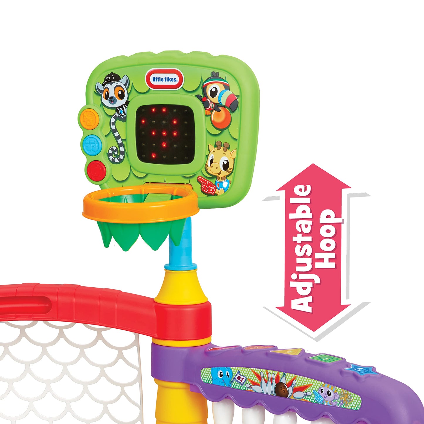 Little Tikes 3-in-1 Sports Zone – Sturdy Toddler Playset for 12-36 Months