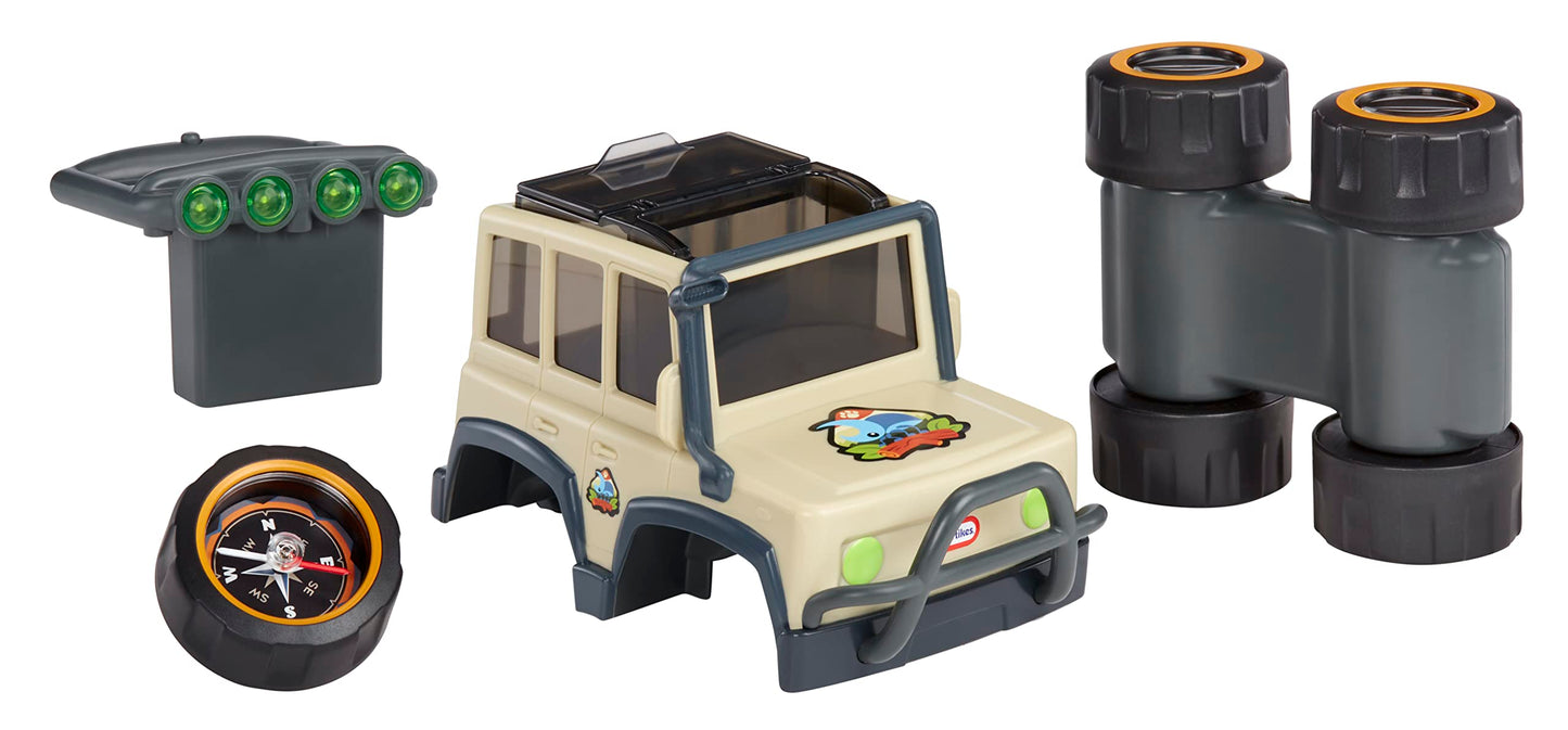 Little Tikes Big Adventures Safari SUV: Binoculars, Flashlight & Compass for Kids 3+