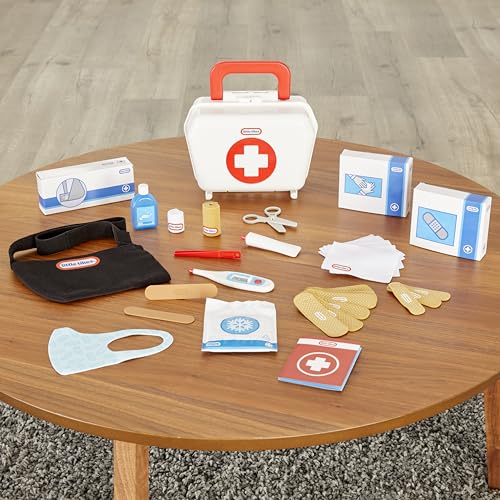 Little Tikes First Aid Kit – Realistic Doctor Pretend Play Toy with 25 Accessories | Ages 3+