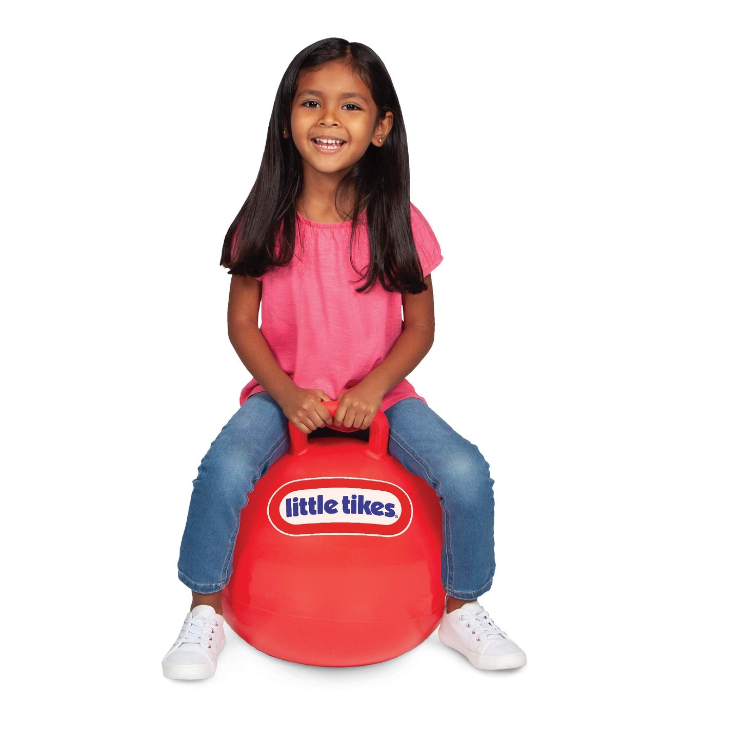 Little Tikes 18-Inch Red Inflatable Hopper Ball for Kids Aged 4-8