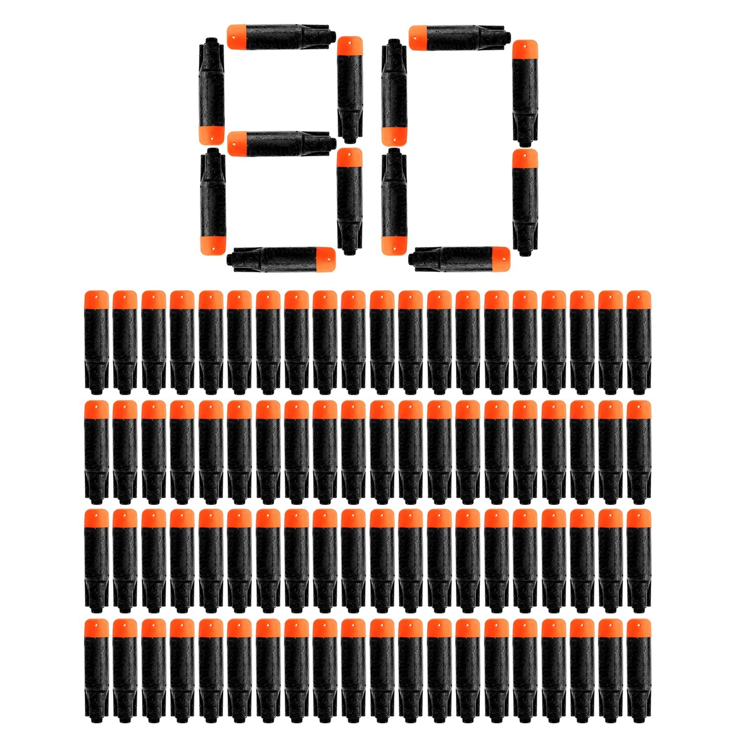 Little Valentine 80-Dart Refill Pack for Nerf Ultra Blasters  Black