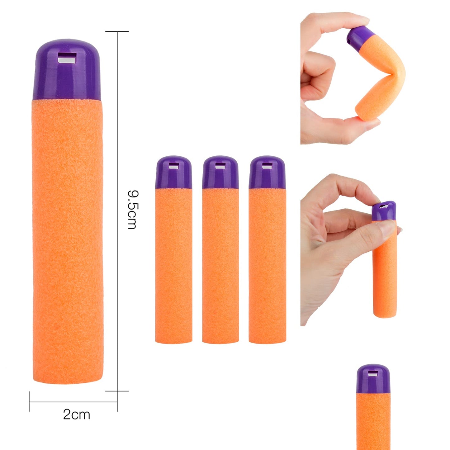 Little Valentine 60 Mega Dart Refill Pack for Nerf Fortnite Mega Blasters