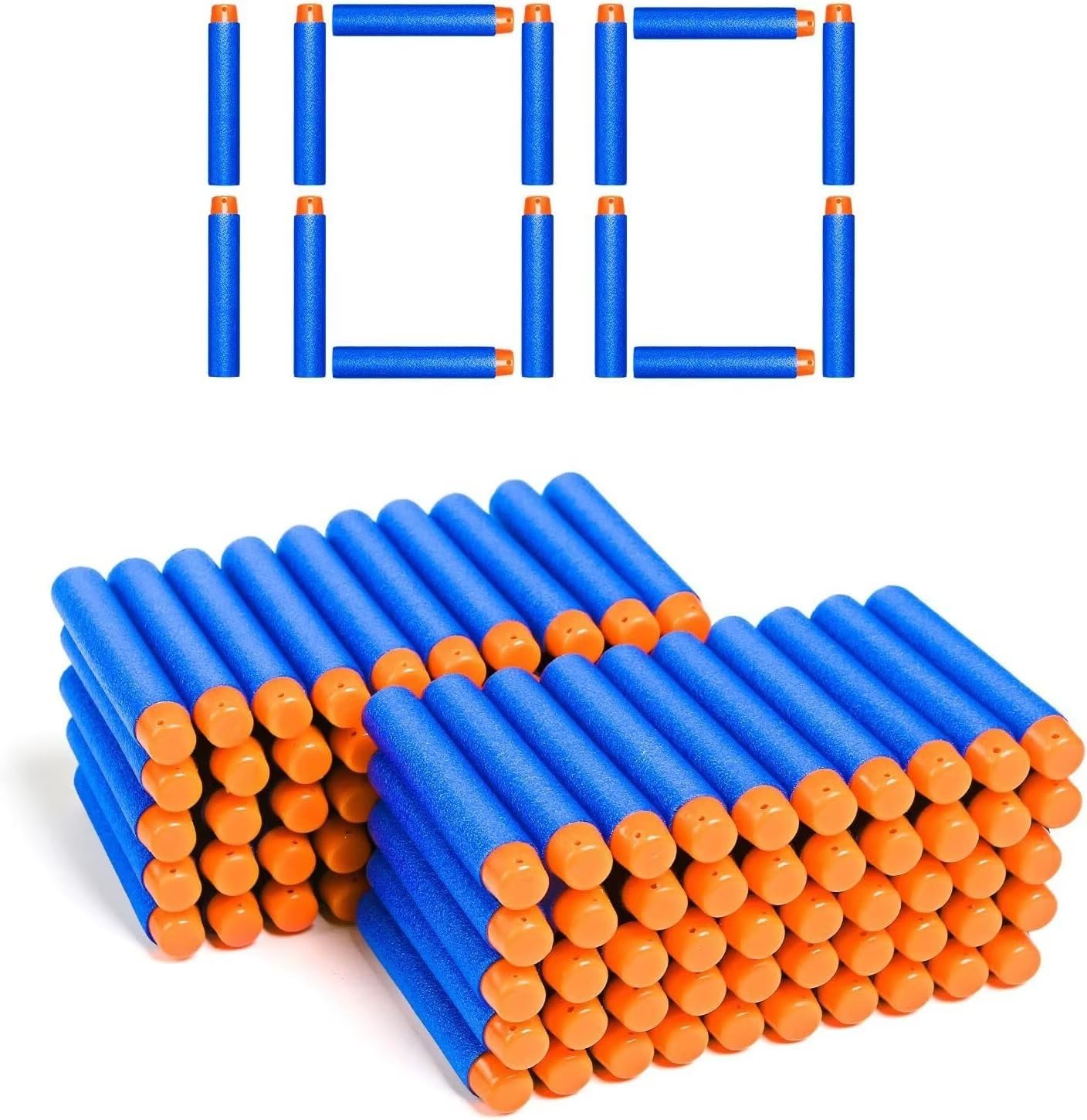 Little Valentine Nerf Darts Blue 100-Pack — Elite 2.0 Compatible Bullets