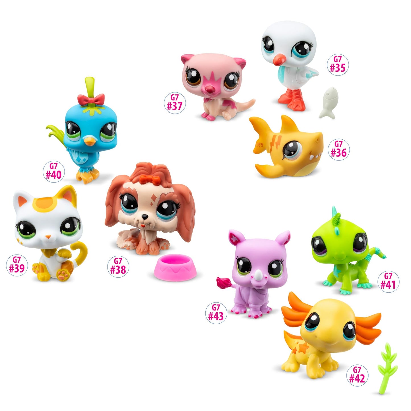 Littlest Pet Shop Pet Trio Tube Wild Vibes – 3 Mini Pets, Accessory & Virtual Code