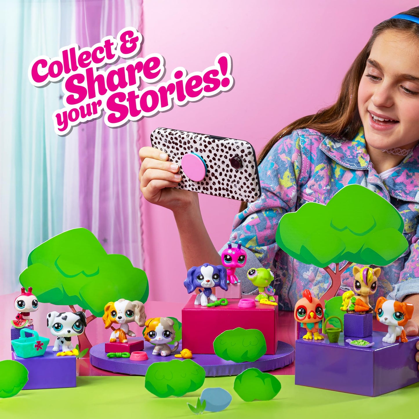 Littlest Pet Shop - Pet Surprise Display Series 3: 18 Bobblin’ Pets + Bonus Pet | Collectible Toy Figures
