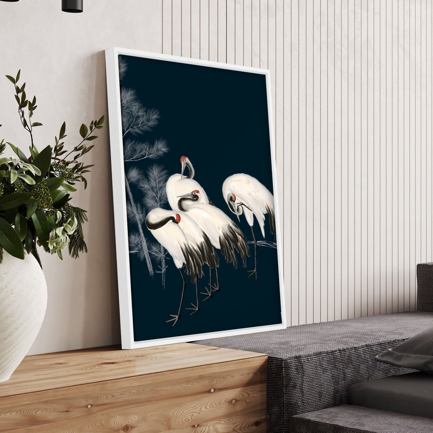 Living Room Gallery Wall | Set of 3 Asian Inspired Wall art Prints