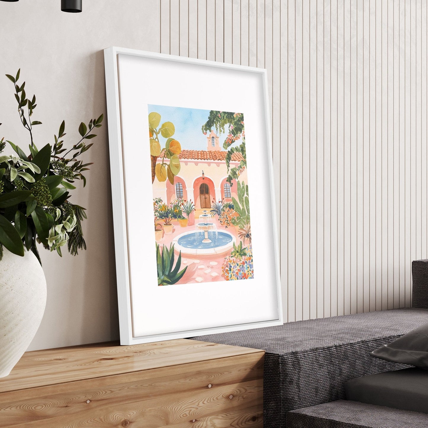 Living Room Pictures Decoration | Set of 3 Beach Decor Wall art Prints