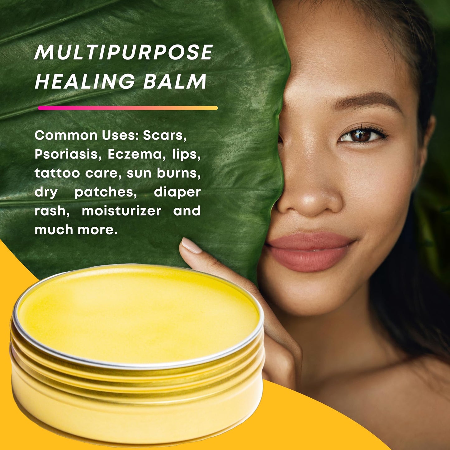 Llama Mama Peruvian Gold: All-Purpose Healing Balm | Organic, Fair-Trade, 2 oz
