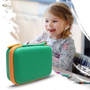 L LTGEM 300+ Card Game Case – Case Only | Compatible with Pokemon, UNO, Piles, Phase 10, Exploding Kittens, Skyjo, Go Fish, Monopoly Deal