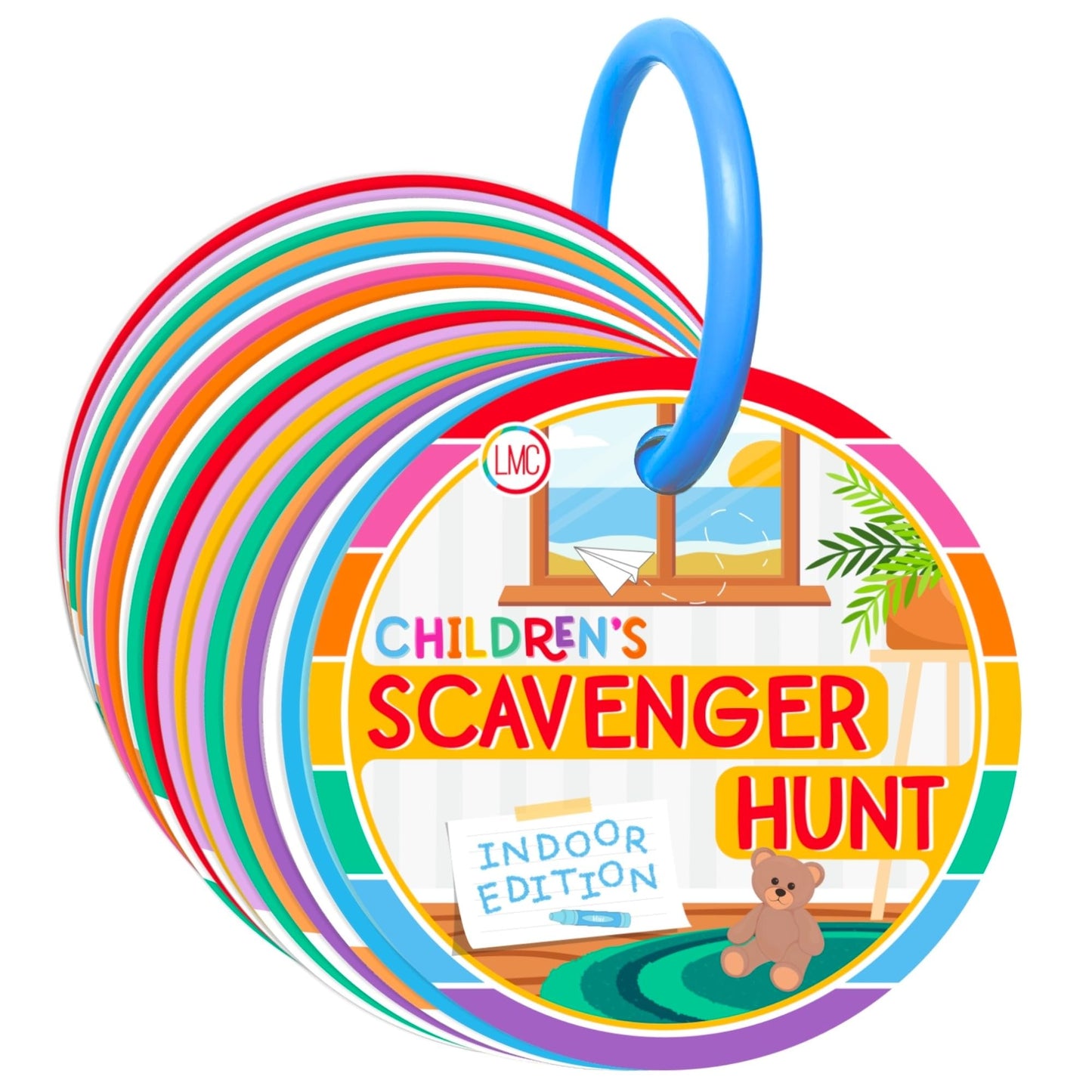 LMC Products Children's Scavenger Hunt Cards — Indoor Edition for Toddlers 2+