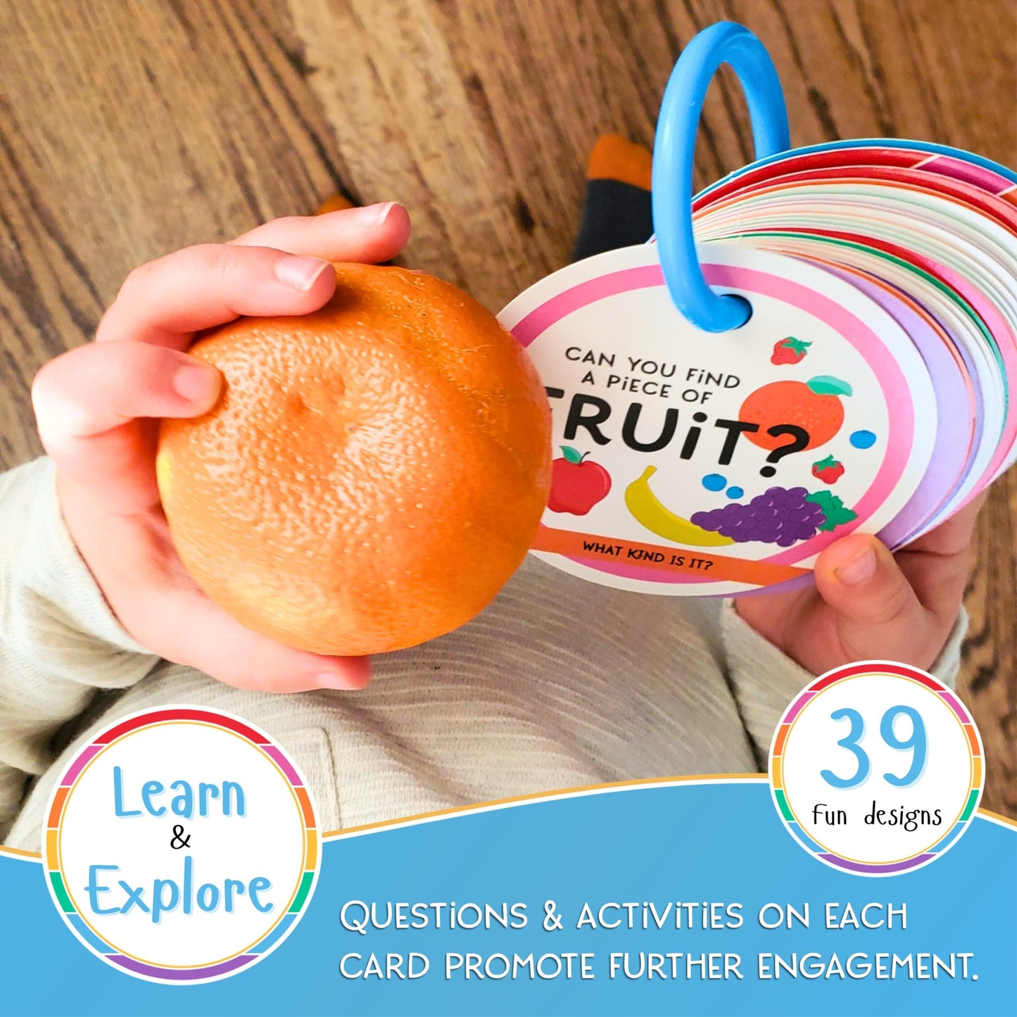 LMC Products Children's Scavenger Hunt Cards — Indoor Edition for Toddlers 2+
