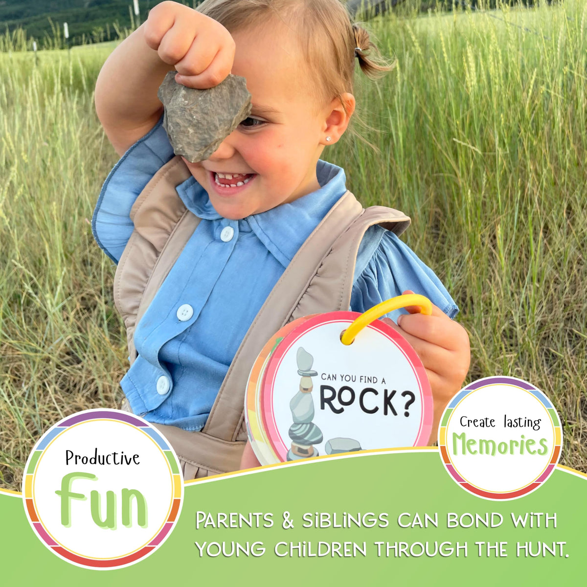 LMC Products Children's Scavenger Hunt Cards – Outdoor Edition for Toddlers 2+