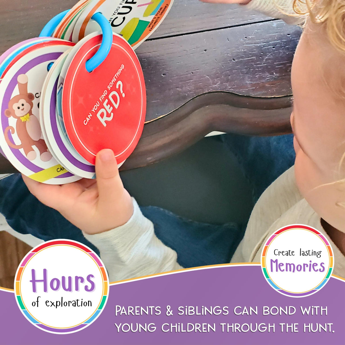 LMC Products Children's Scavenger Hunt Cards | Indoor Edition for 2+