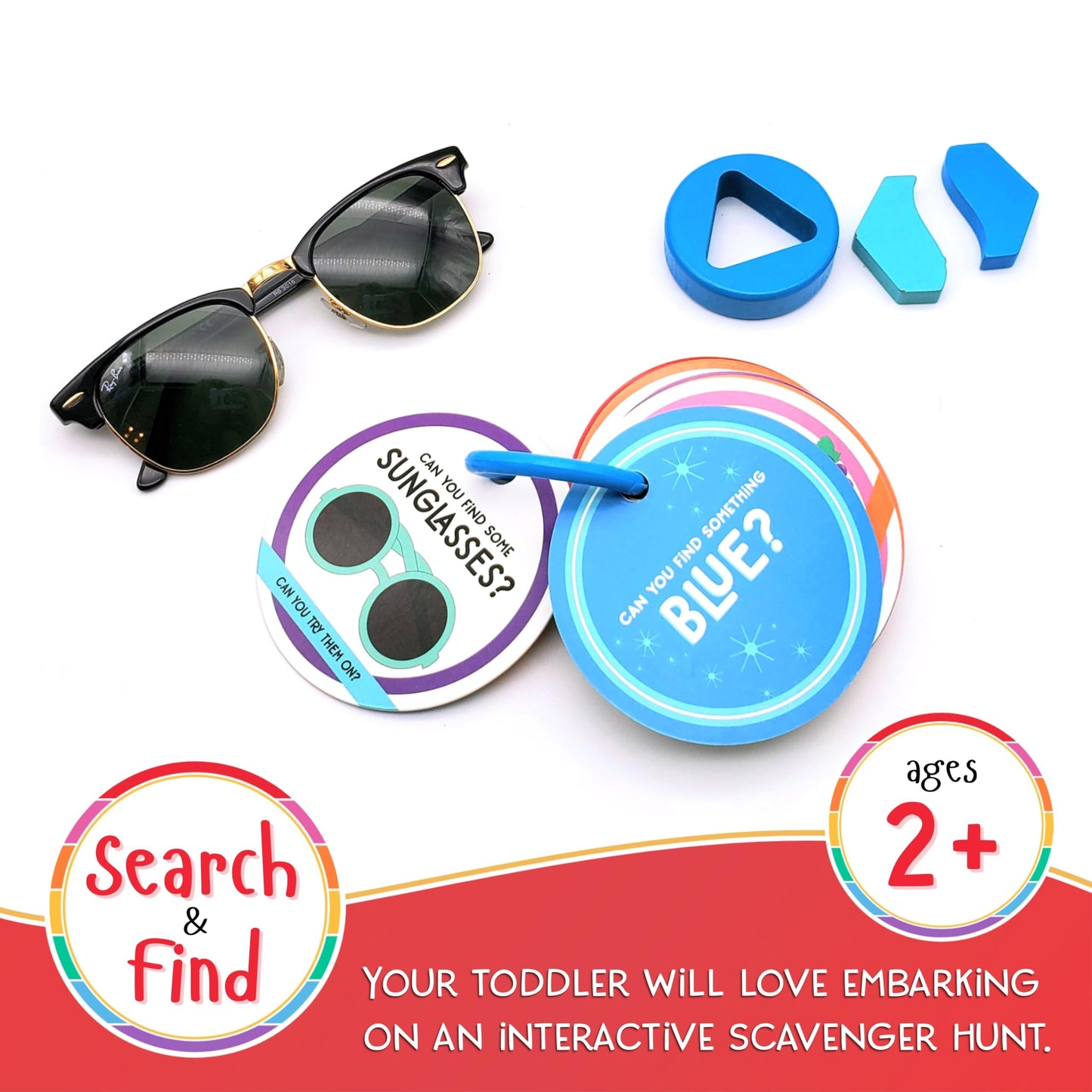 LMC Products Children's Scavenger Hunt Cards — Indoor Edition for Toddlers 2+