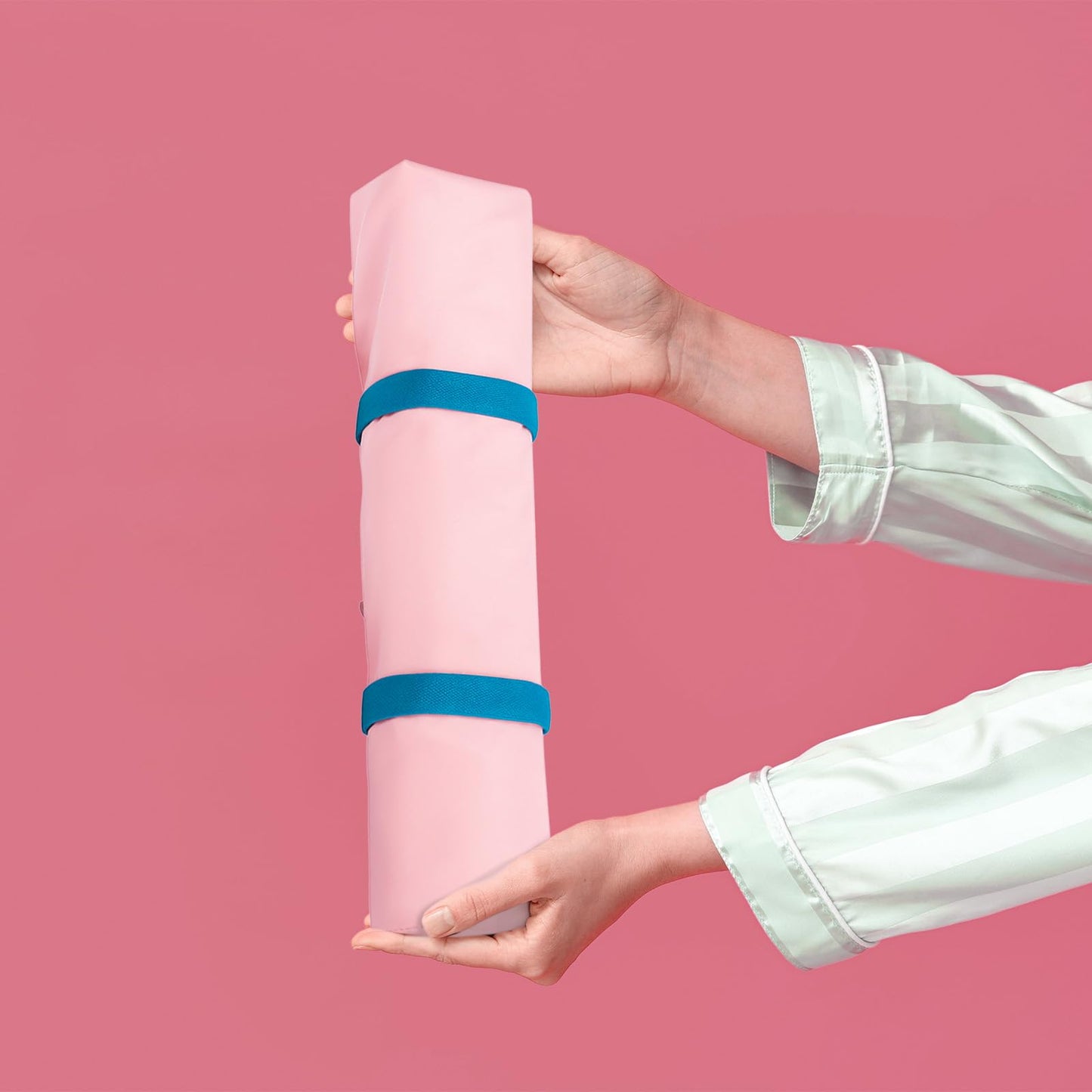 Locmeo Mahjong Bag 20 Inch Pink Protective Sleeve for Racks & Pushers