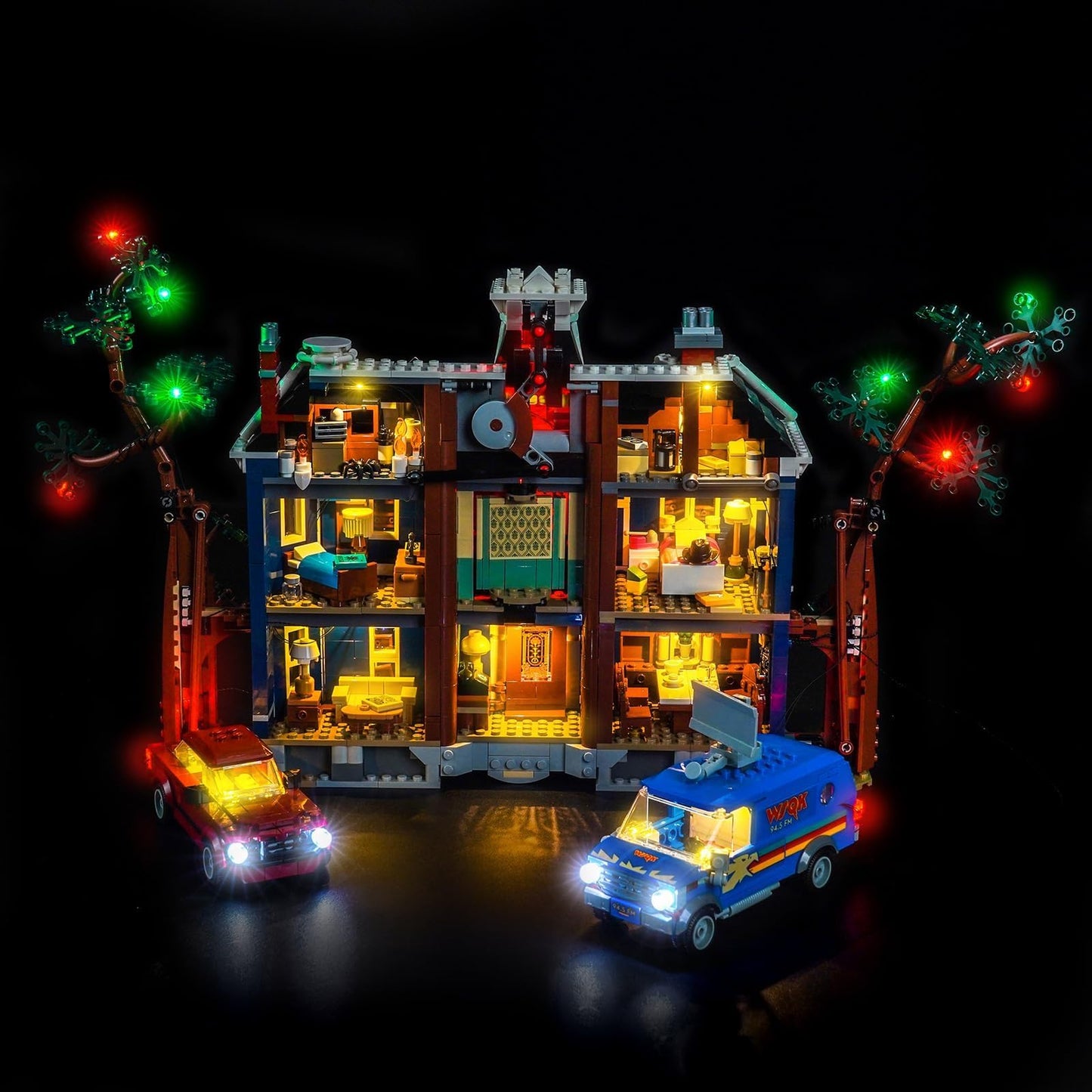 LocoLee Light Kit for LEGO 11370 Creel House — No Model Included