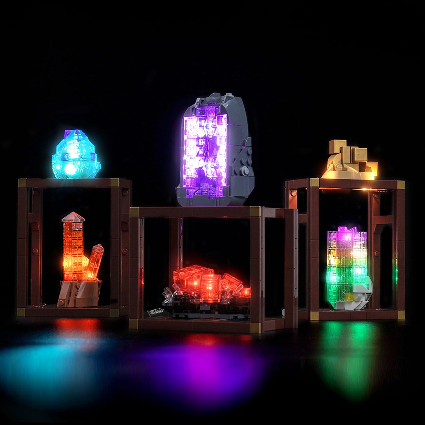 LocoLee Light Kit for LEGO 21362 Mineral Collection – LED Lighting Accessories (No Model)