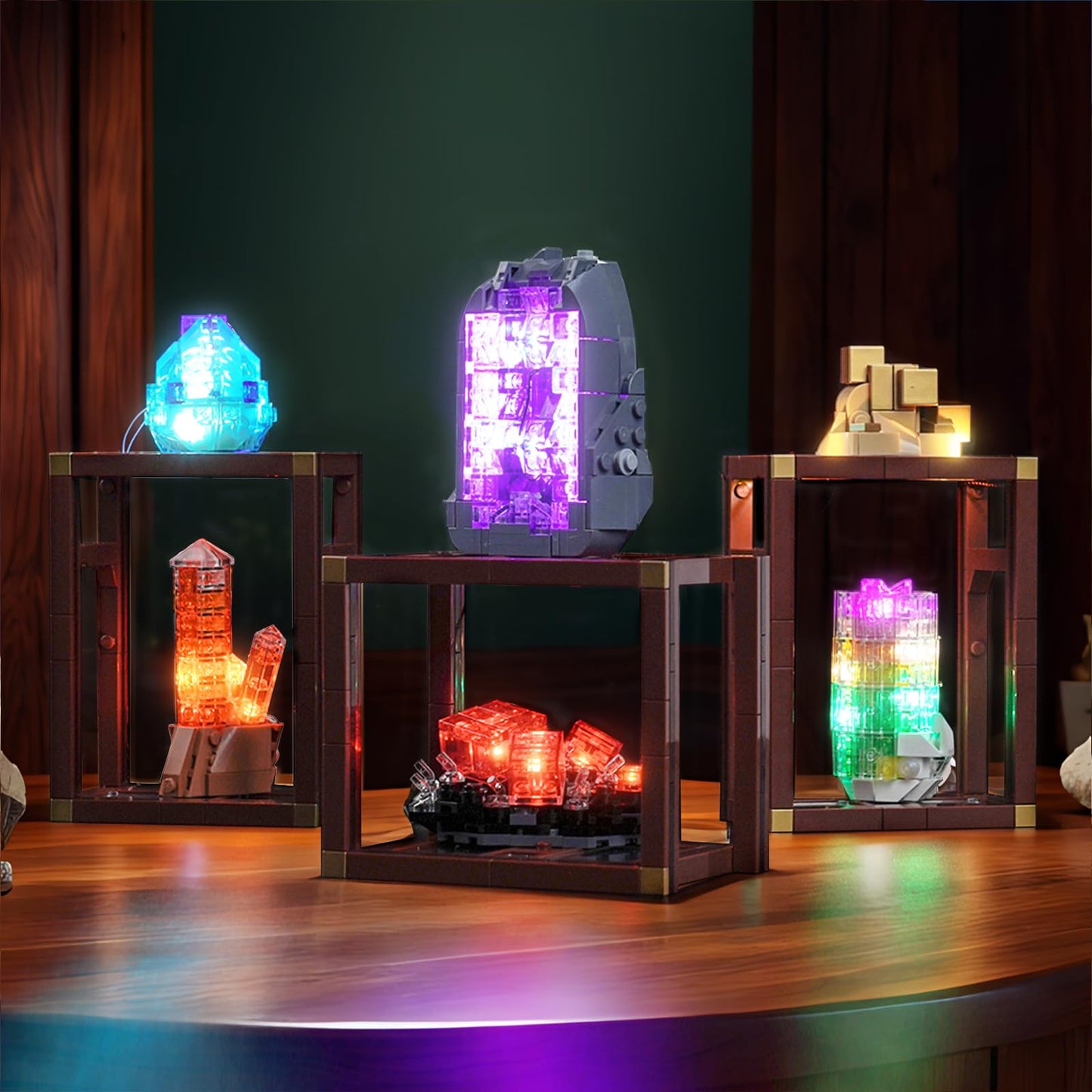 LocoLee Light Kit for LEGO 21362 Mineral Collection – LED Lighting Accessories (No Model)