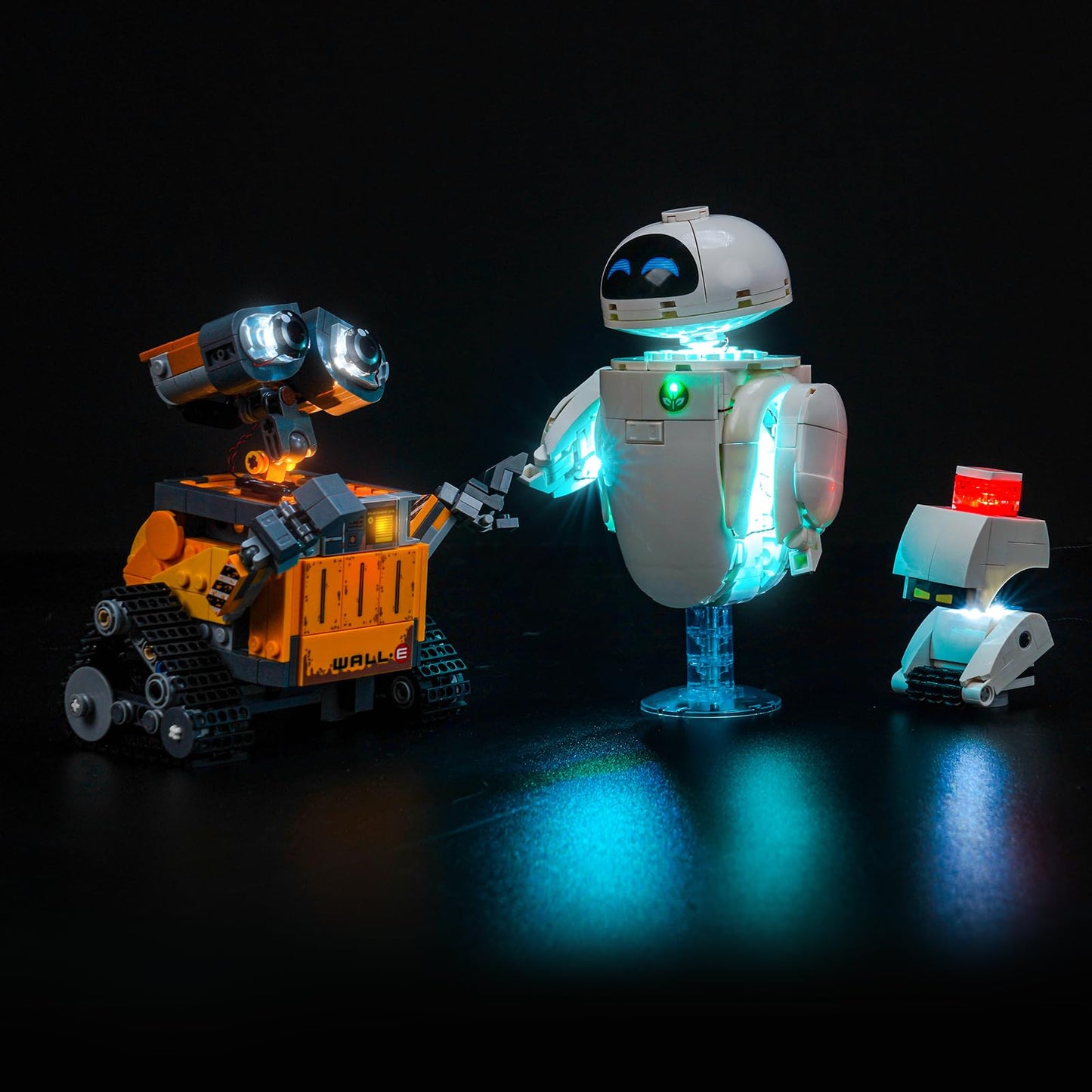 LocoLee Light Kit for LEGO 43279 Wall-E & EVE – No Model Included