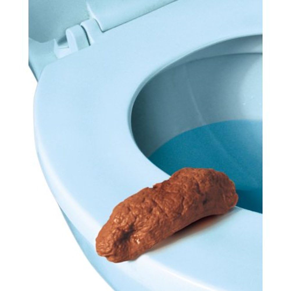Loftus Gross Party Pooper Fake Poo Toy – Realistic 4in Brown
