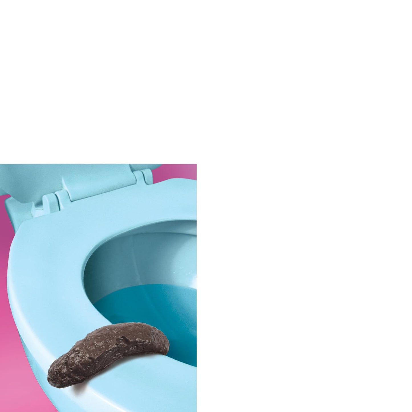 Loftus Gross Party Pooper Fake Poo Toy – Realistic 4in Brown