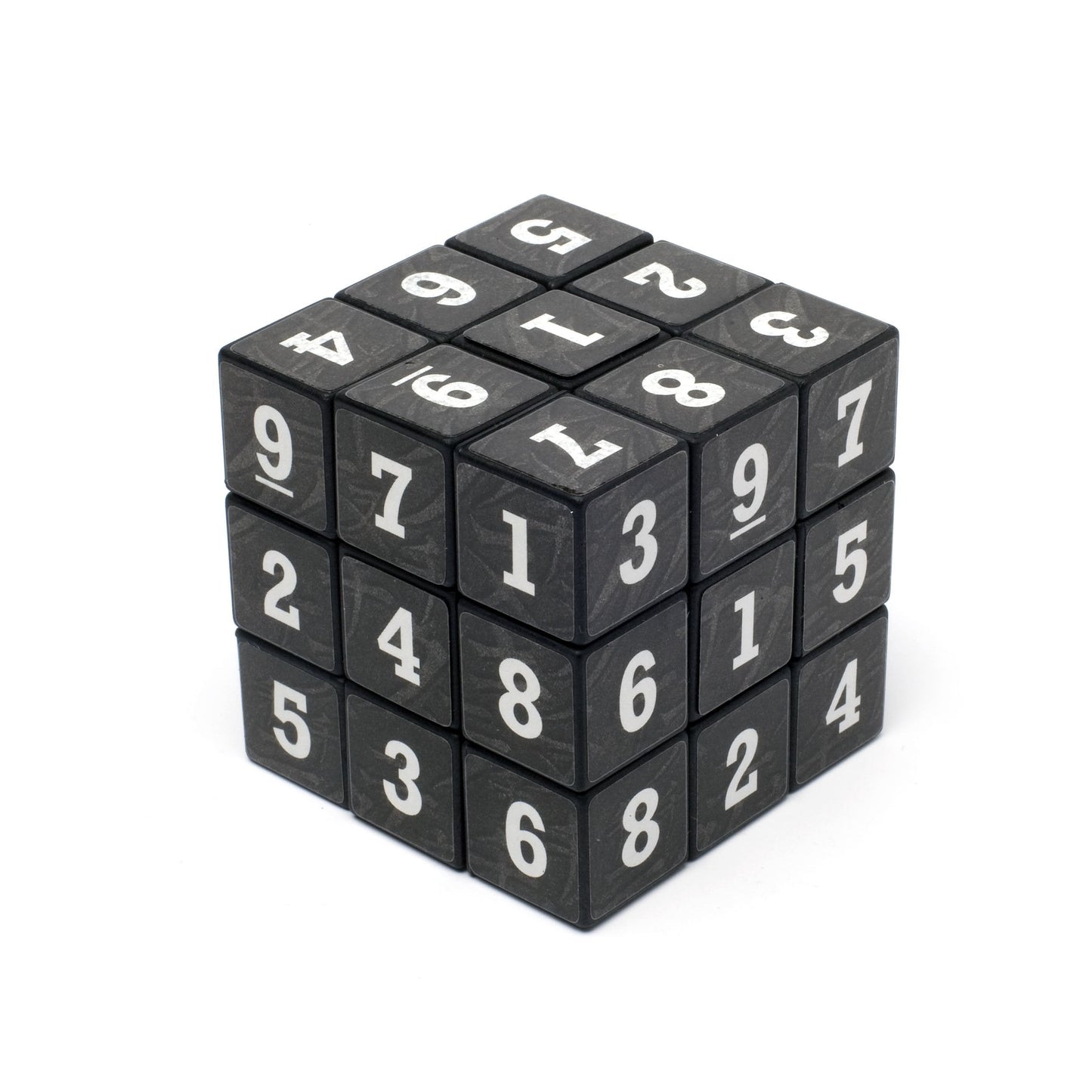 Loftus Sudoku Puzzle Cube – Portable Multicolor 6-Sided Brain Teaser | Funtime Gifts
