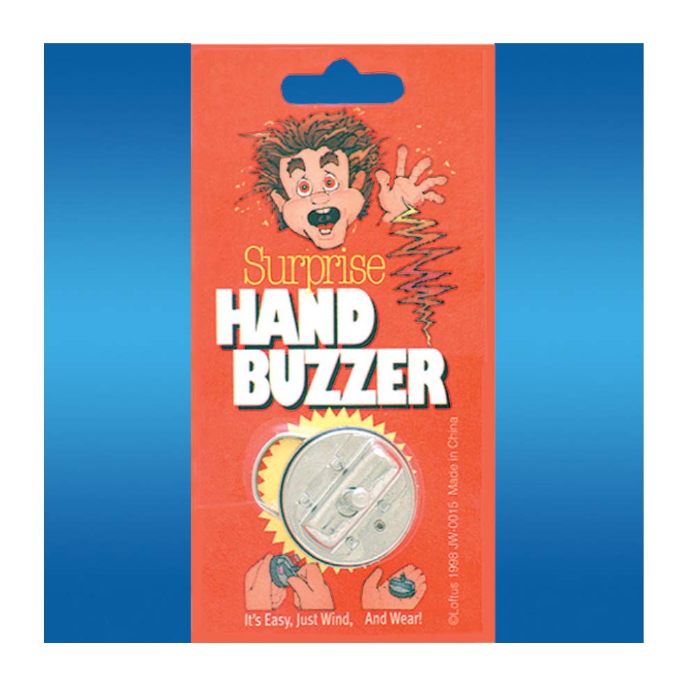 Loftus Surprise Hand Buzzer – Wind-Up Gag Toy for Instant Reactions
