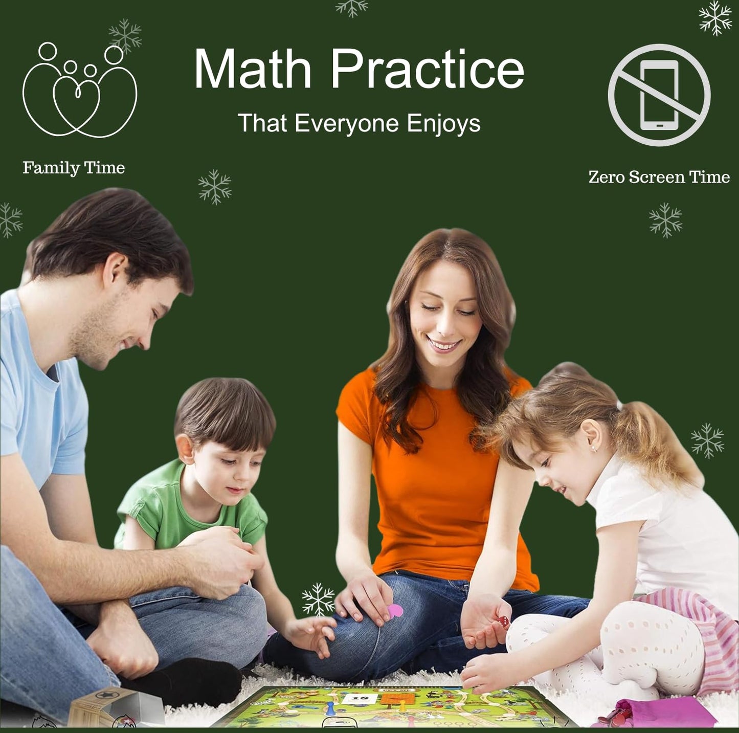 Logic Roots Pet Me Math Board Game — Division & Multiplication for Kids (Grade 1+)