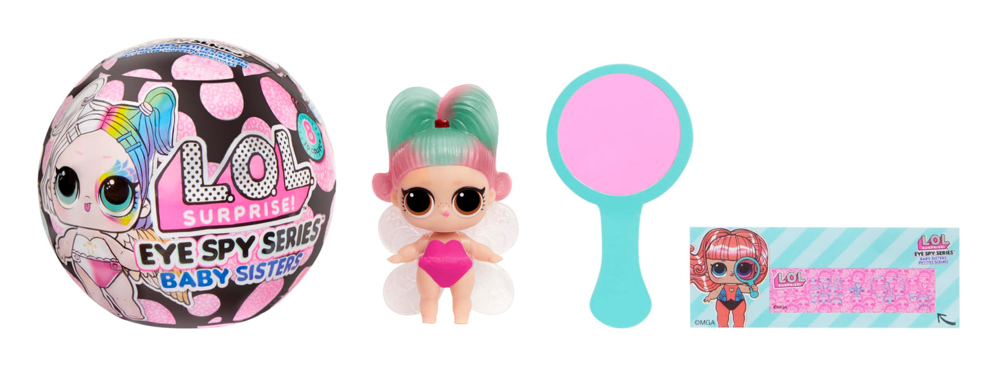 LOL Surprise! Eye Spy Series Baby Sisters Dolls - Interactive Unboxing & Color Change