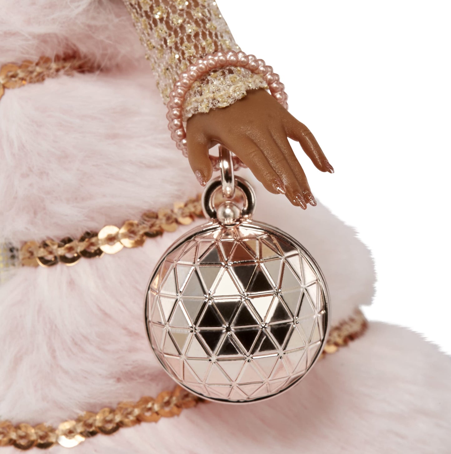 L.O.L. Surprise! NYE Queen Collector Doll — Gold Fashion & Light-Up Stand